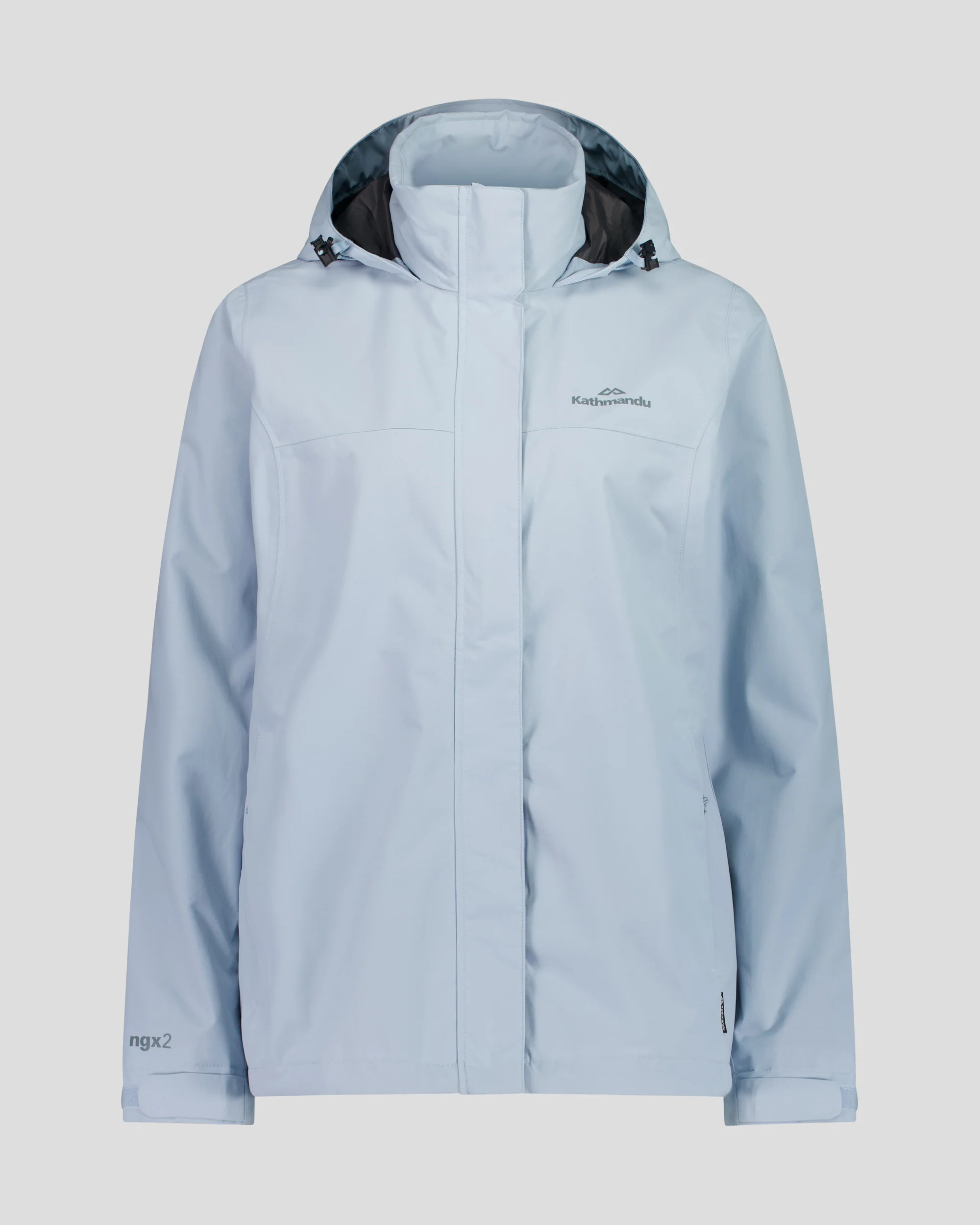Women's Andulo 2-layer Rain Jacket - Tech Blue - Image 4