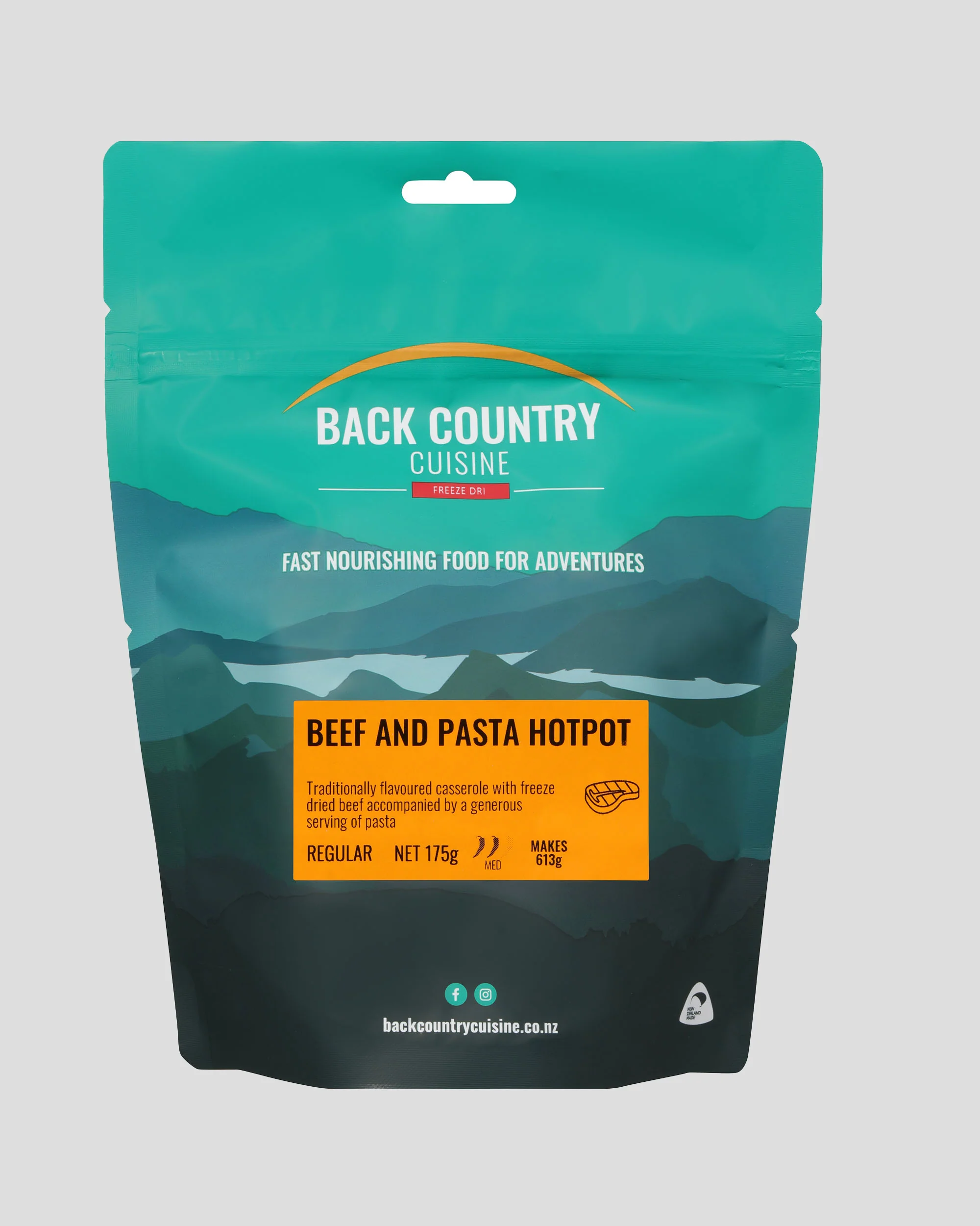 Back Country Cuisine Beef & Pasta Hotpot