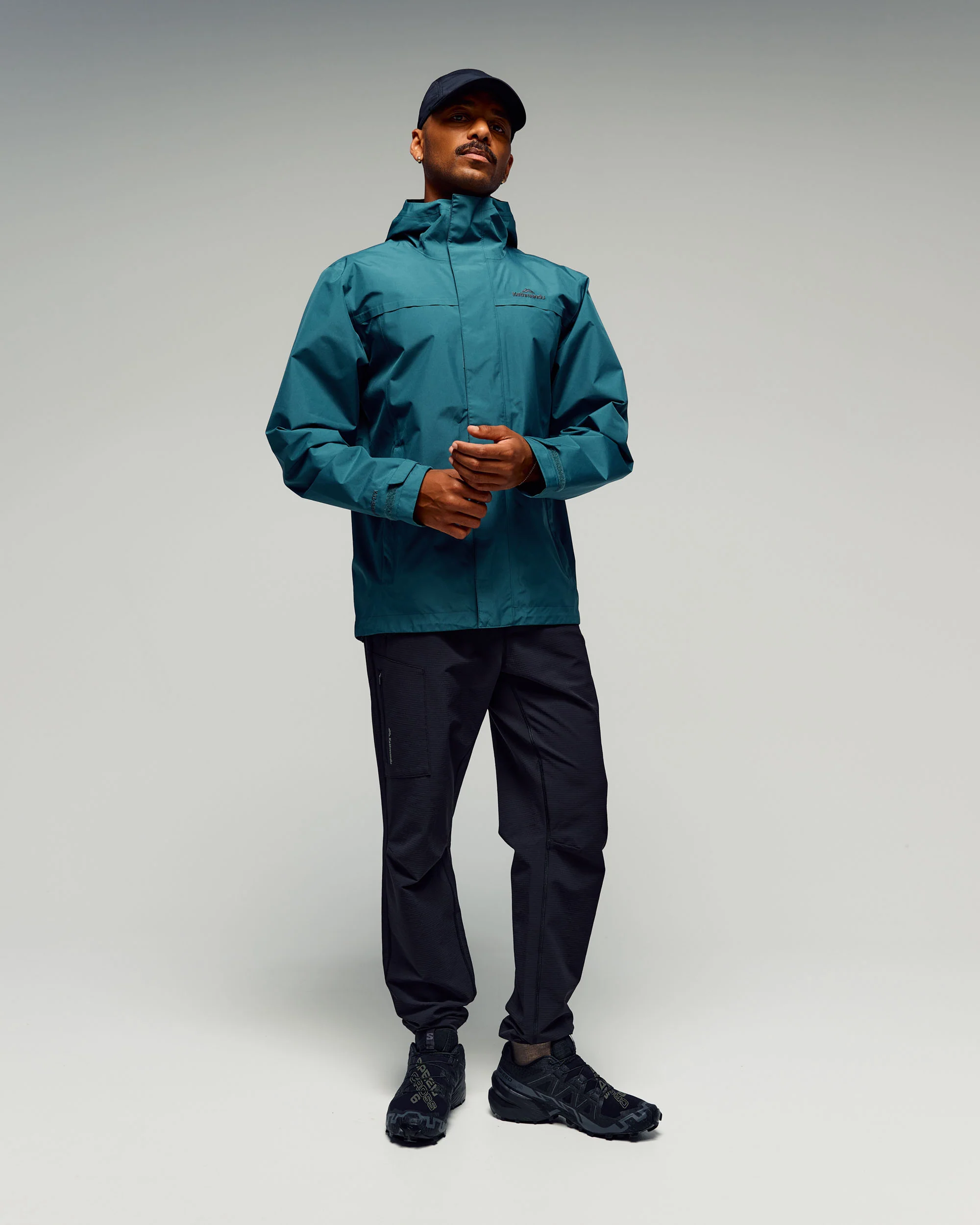Men's Bealey 2L GORE-TEX Rain Jacket v3 - Ocean - Image 2