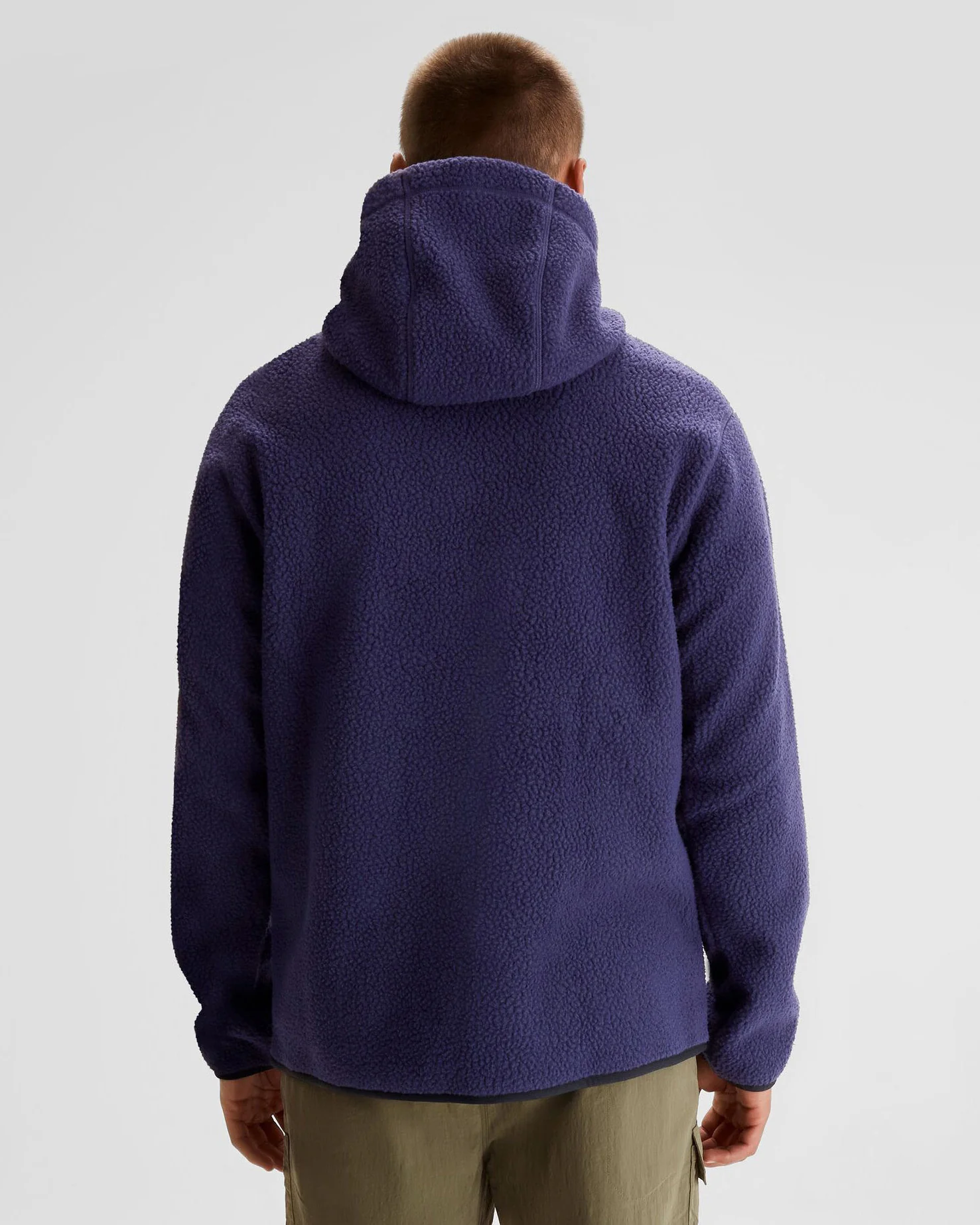 Men's Co-Z High Pile Hooded Pullover  - Dark Horizon - Image 2