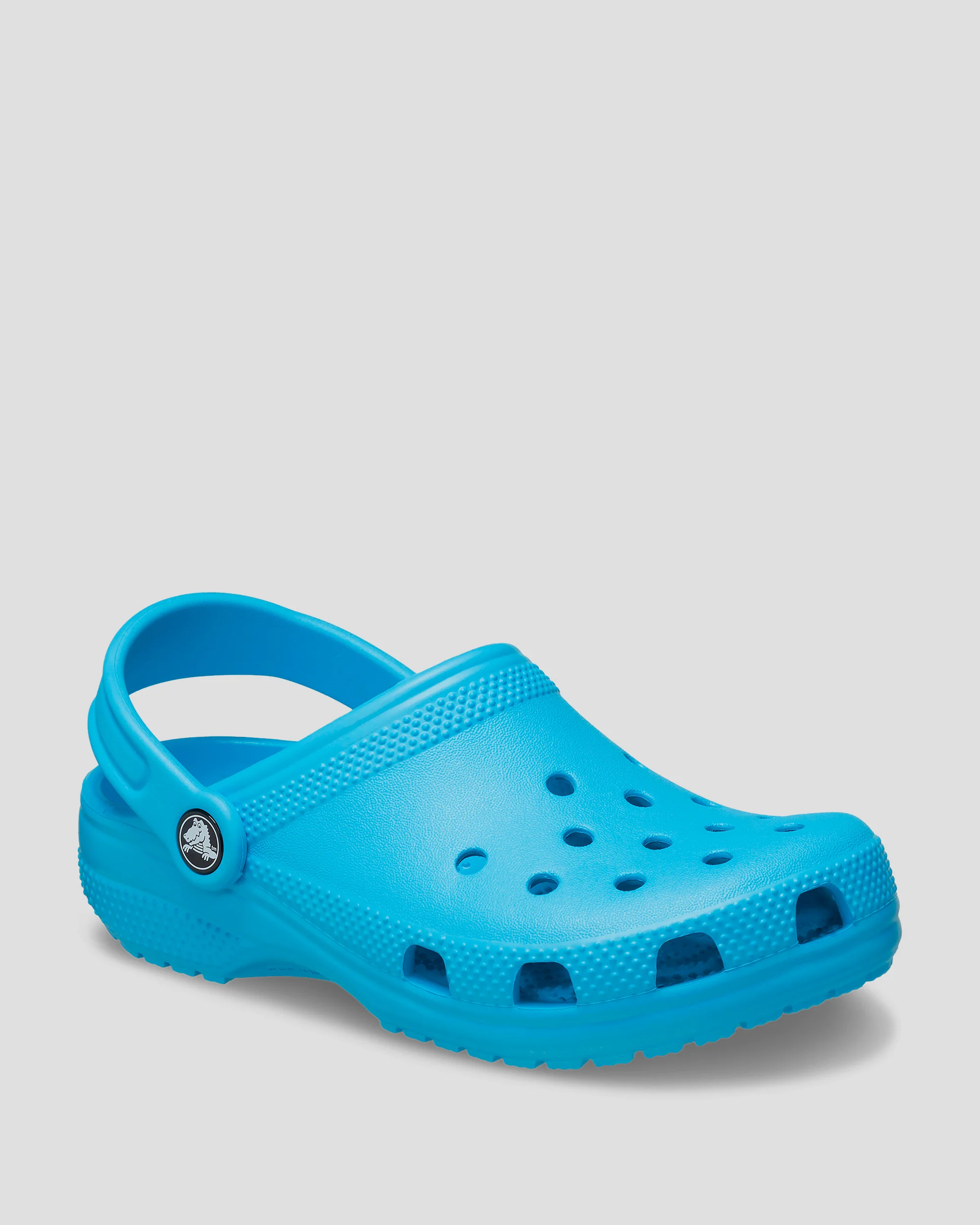 Kids Classic Clog Crocs - Venetian Blue - Image 2