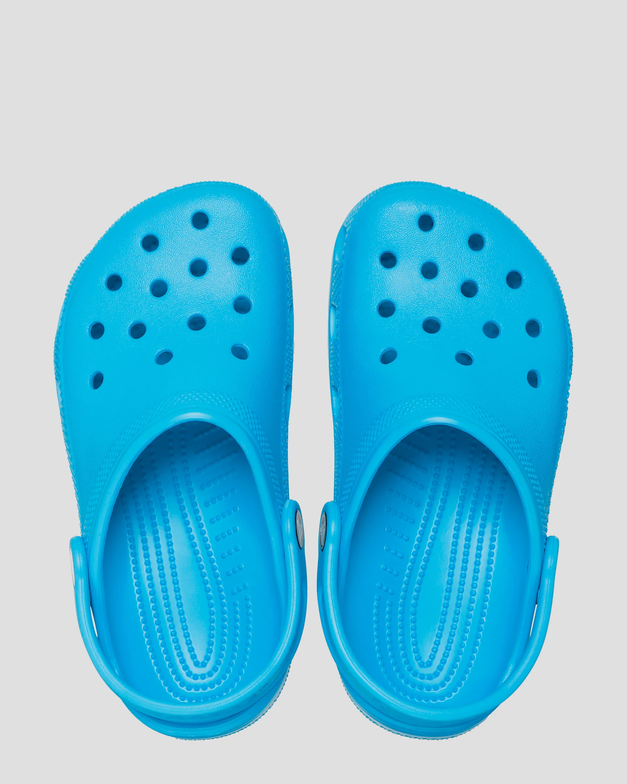 Kids Classic Clog Crocs - Venetian Blue - Image 3