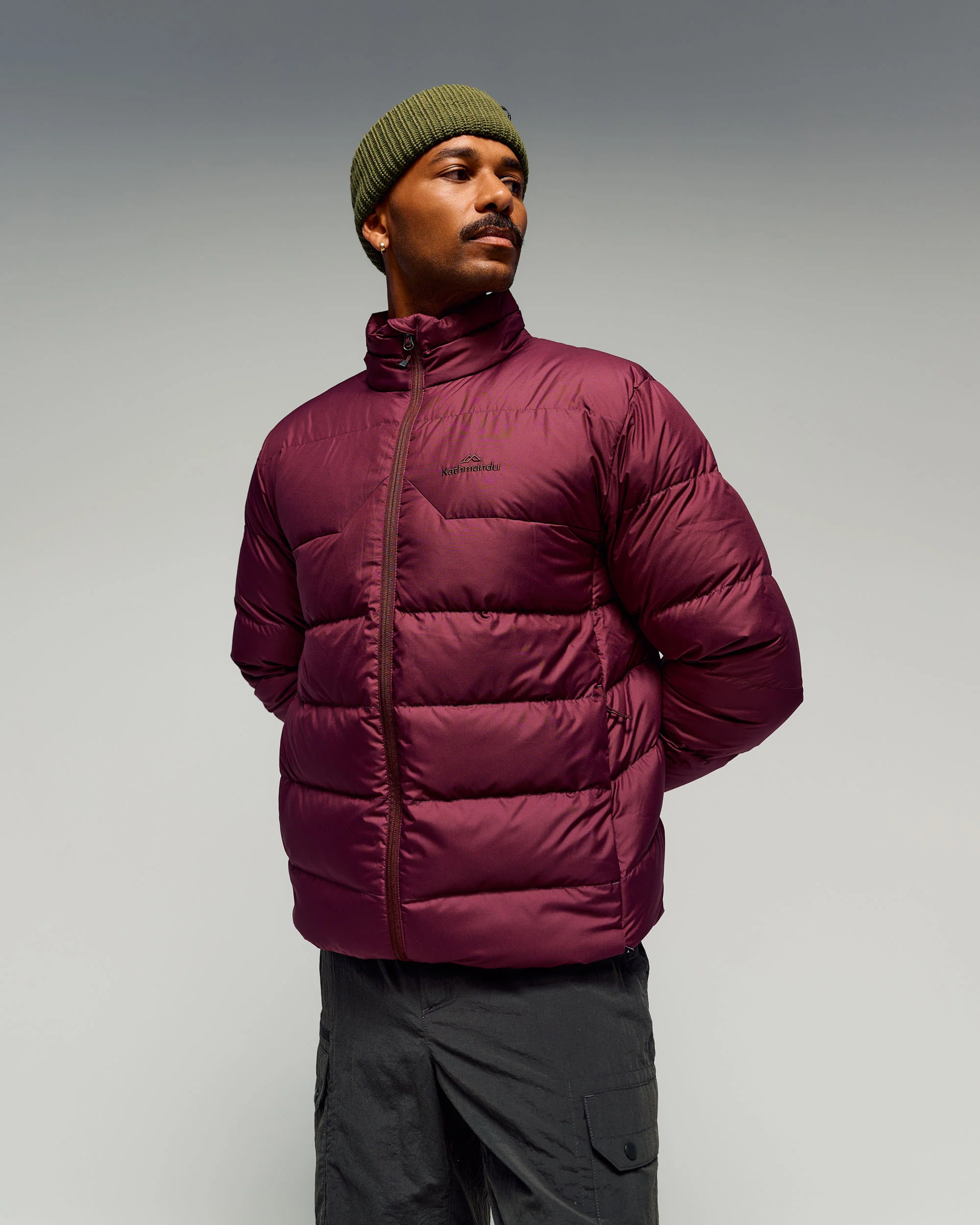 Men's Epiq Down Jacket - Mulberry - Image 7