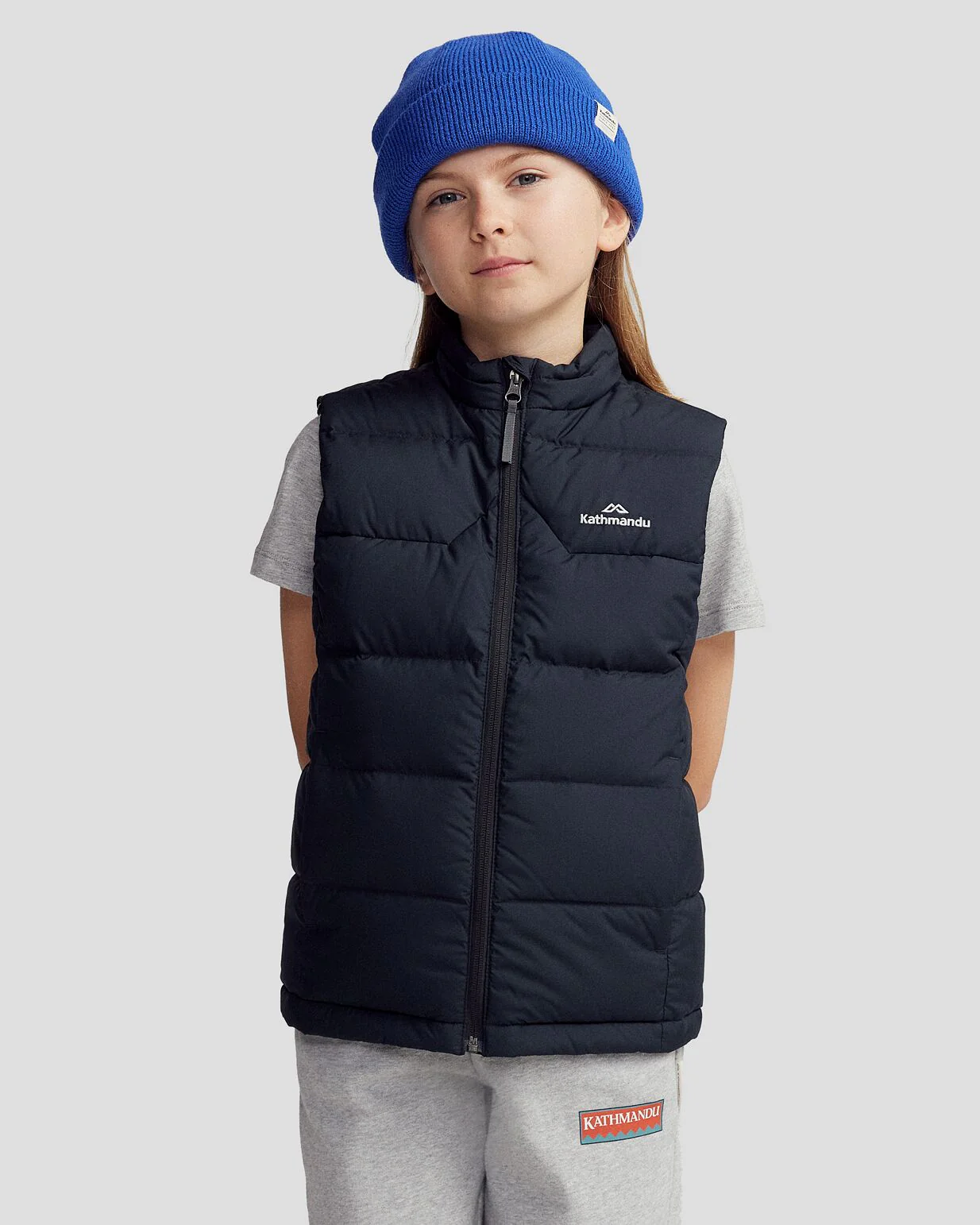 Girls' Epiq Down Vest - Black