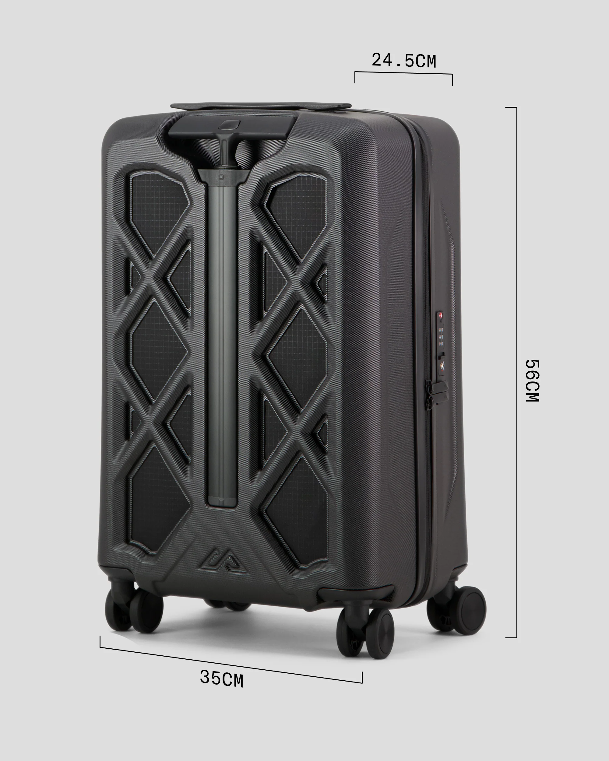 Feather Flight® Carry-On Spinner - 40L - Black Stingray - Image 10