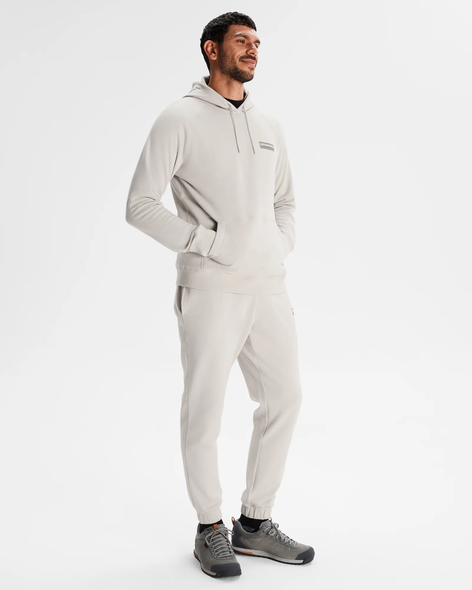 Men's Heritage Logo LT BB Hoodie - Mist - Image 2