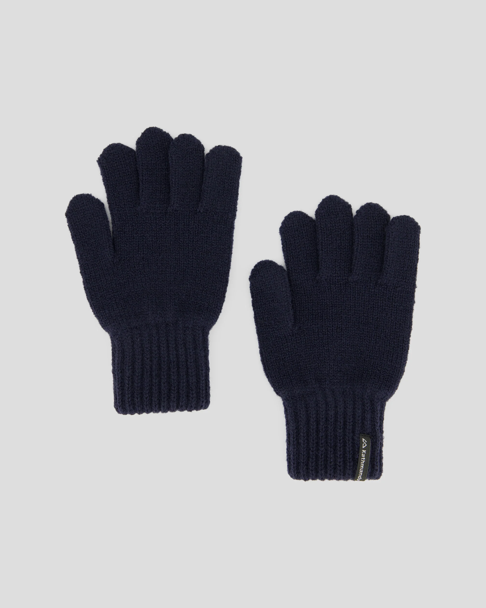 Kids' Knit Gloves - Pure Navy