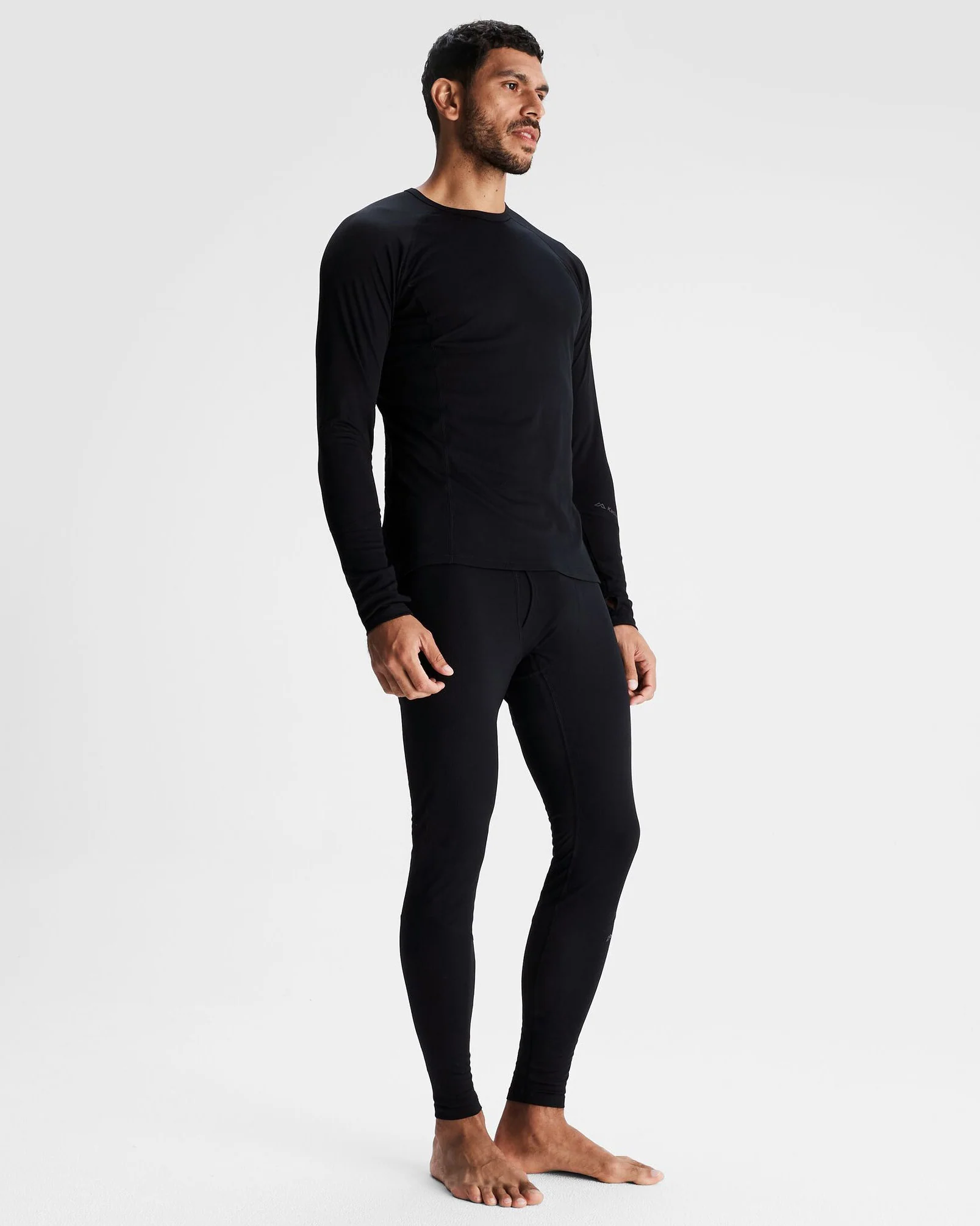 Men's KMDAction Baselayer Top - Black - Image 2