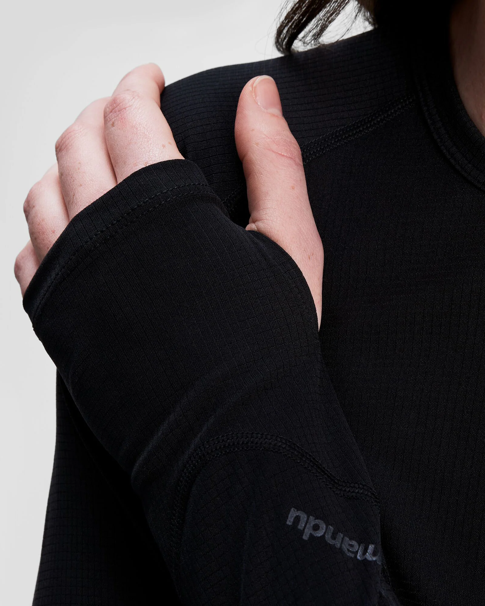 Women's KMDAction Baselayer Top - Black - Image 4