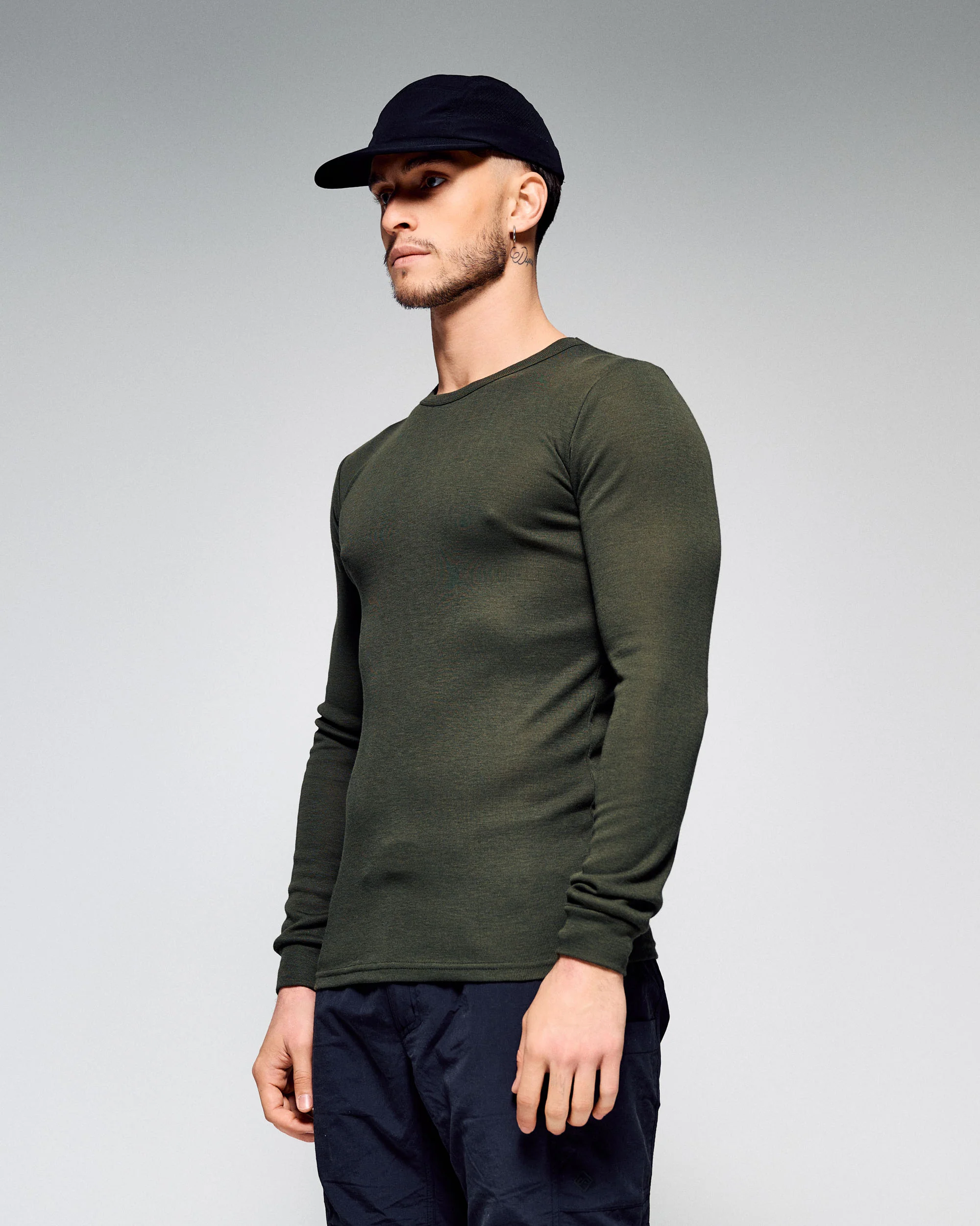 KMDCore Long Sleeve Top - Light Moss