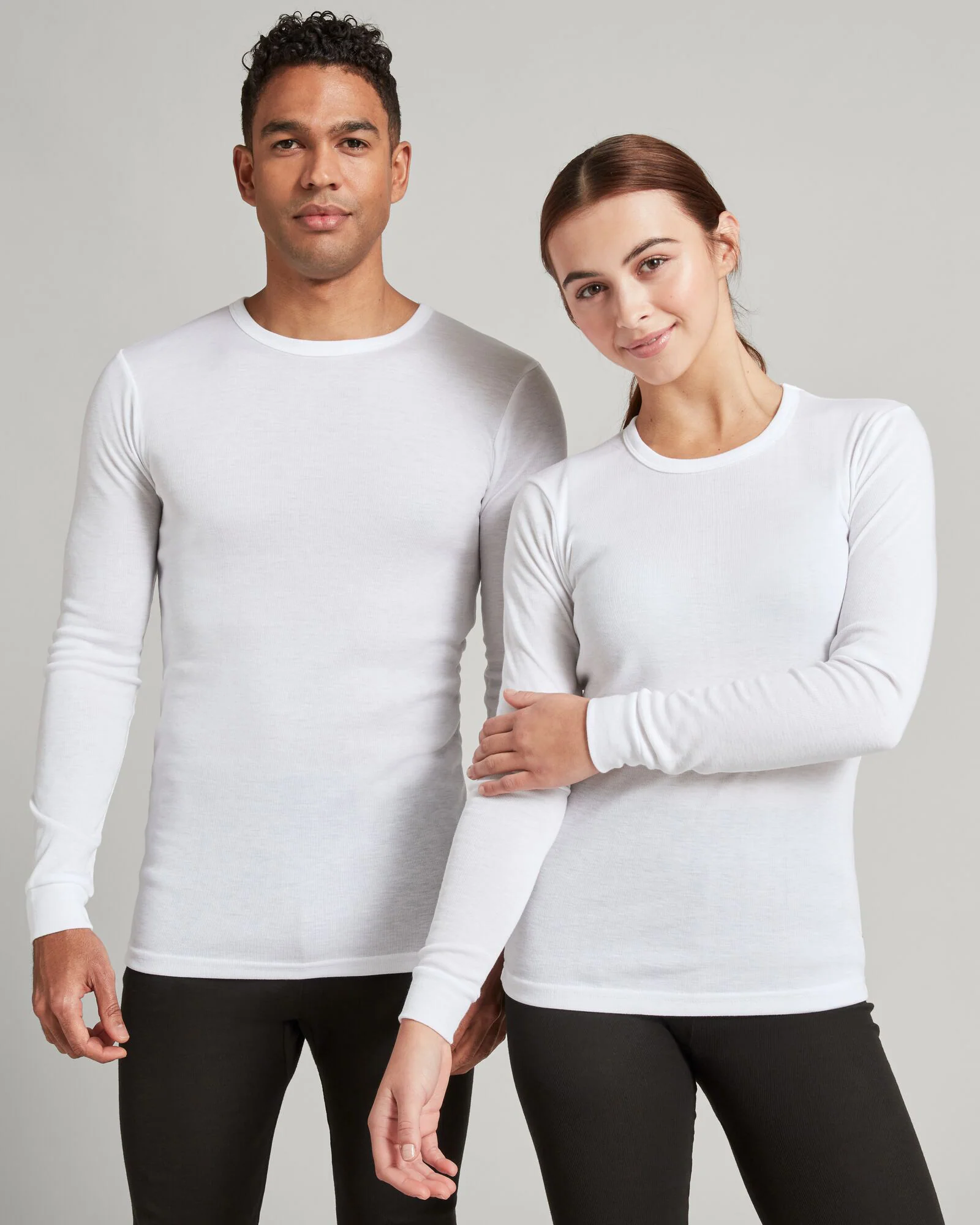 KMDCore Long Sleeve Top - White