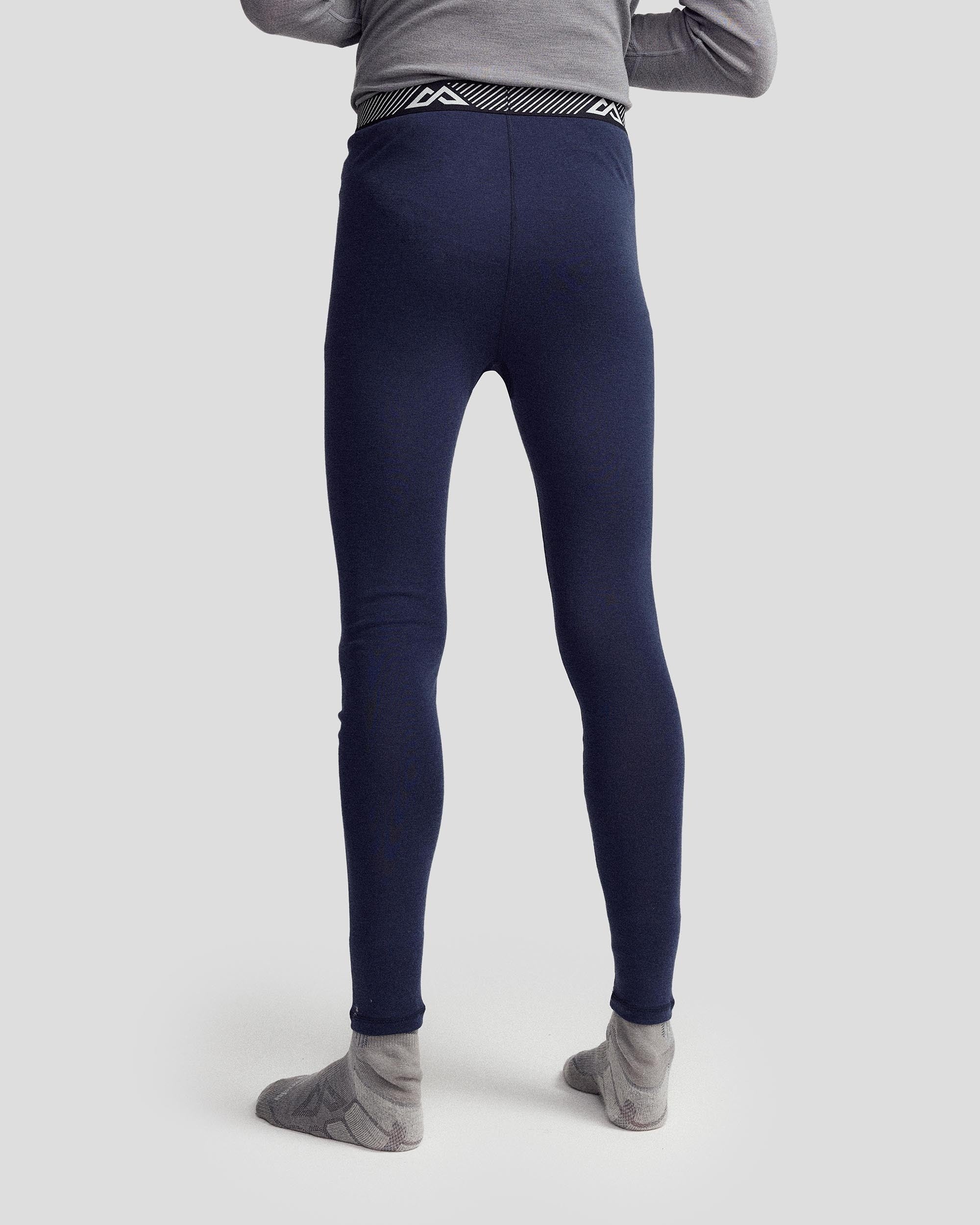 Men's KMDMerino Baselayer Long Johns - Pure Navy - Image 2
