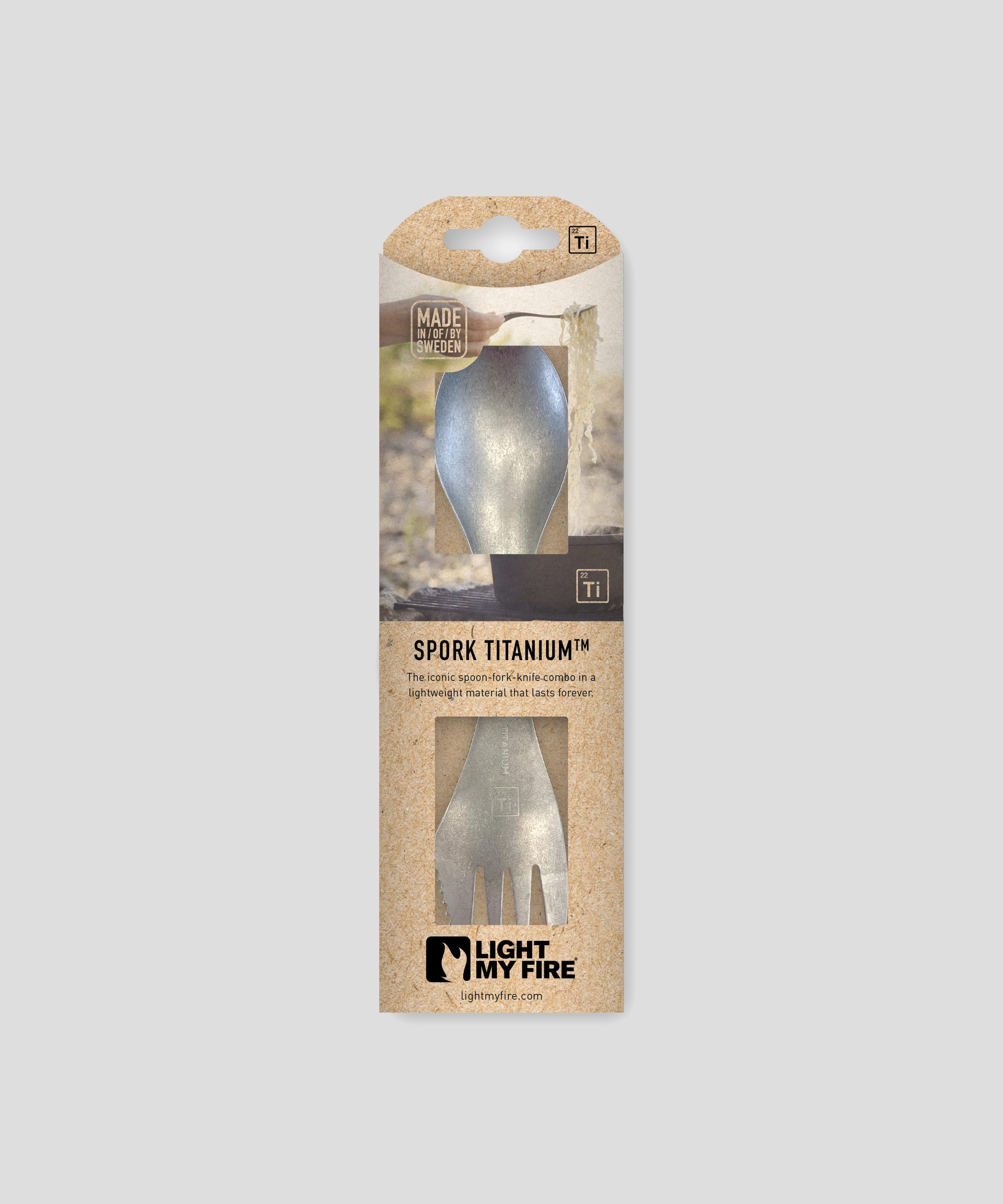 Light My Fire Spork Titanium MiS - Silver - Image 2