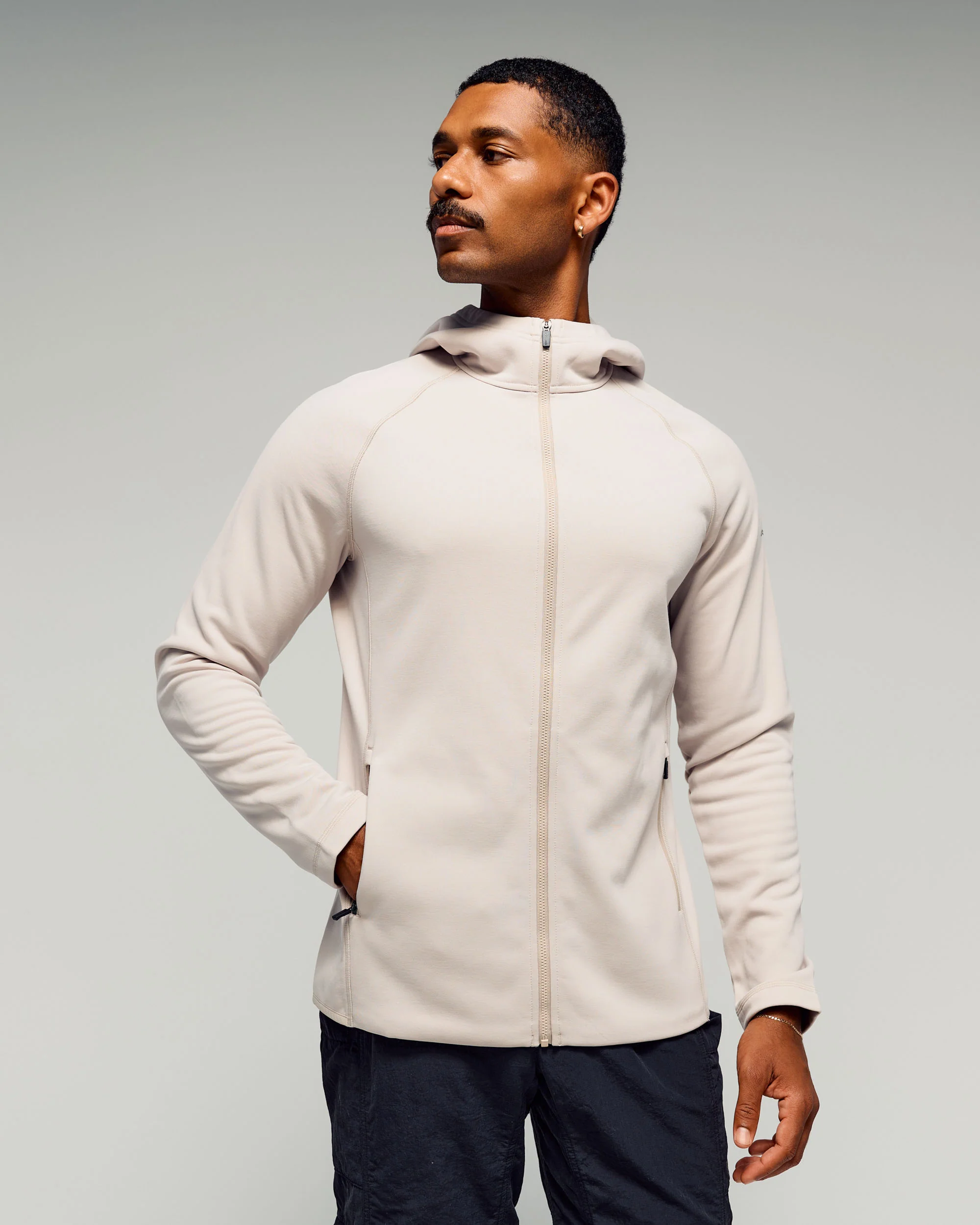Men's Anytime Fleece Hooded Jacket -  Light Hike