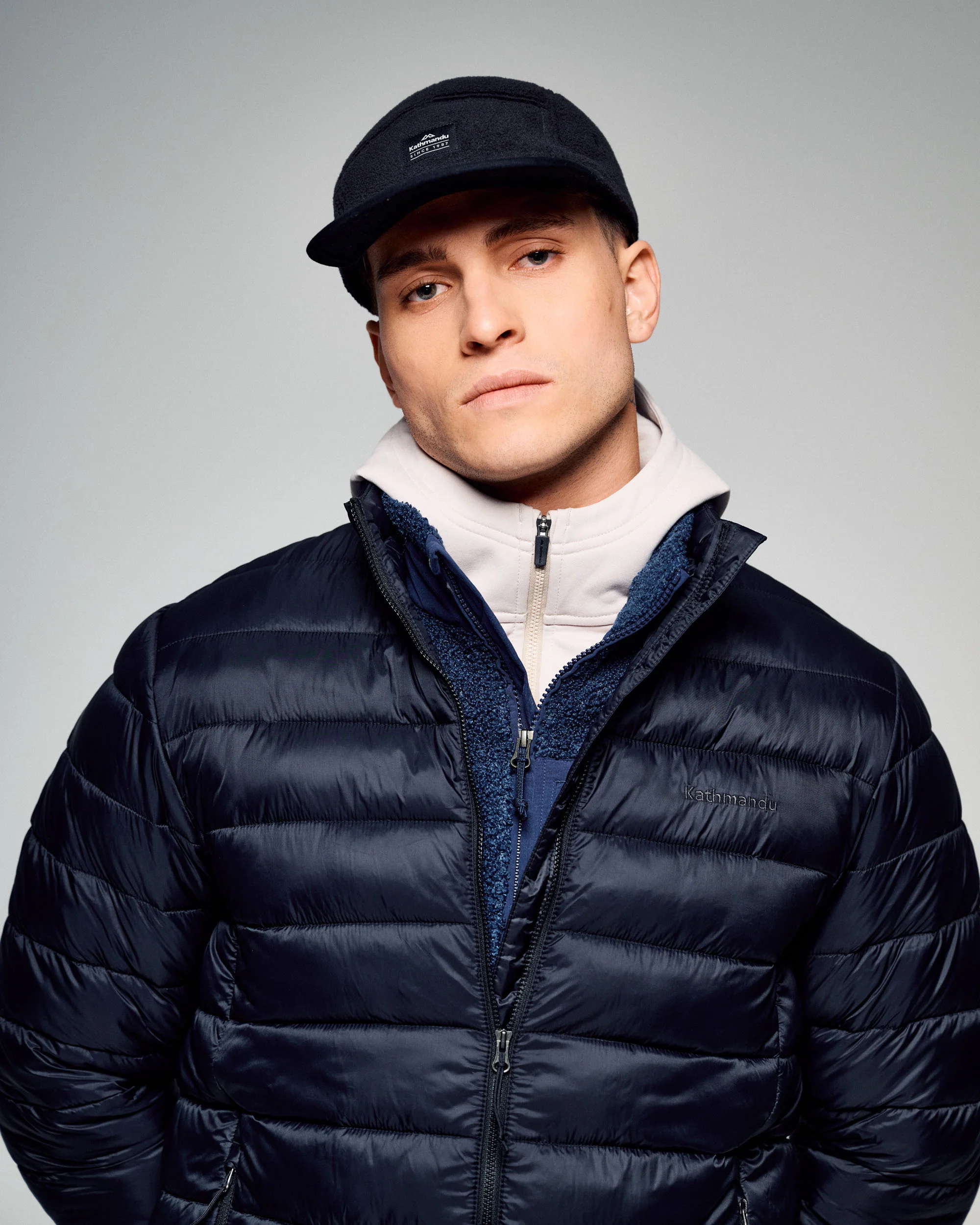 Men's Core Light Weight Insulated Jacket - Black Stingray - Image 2