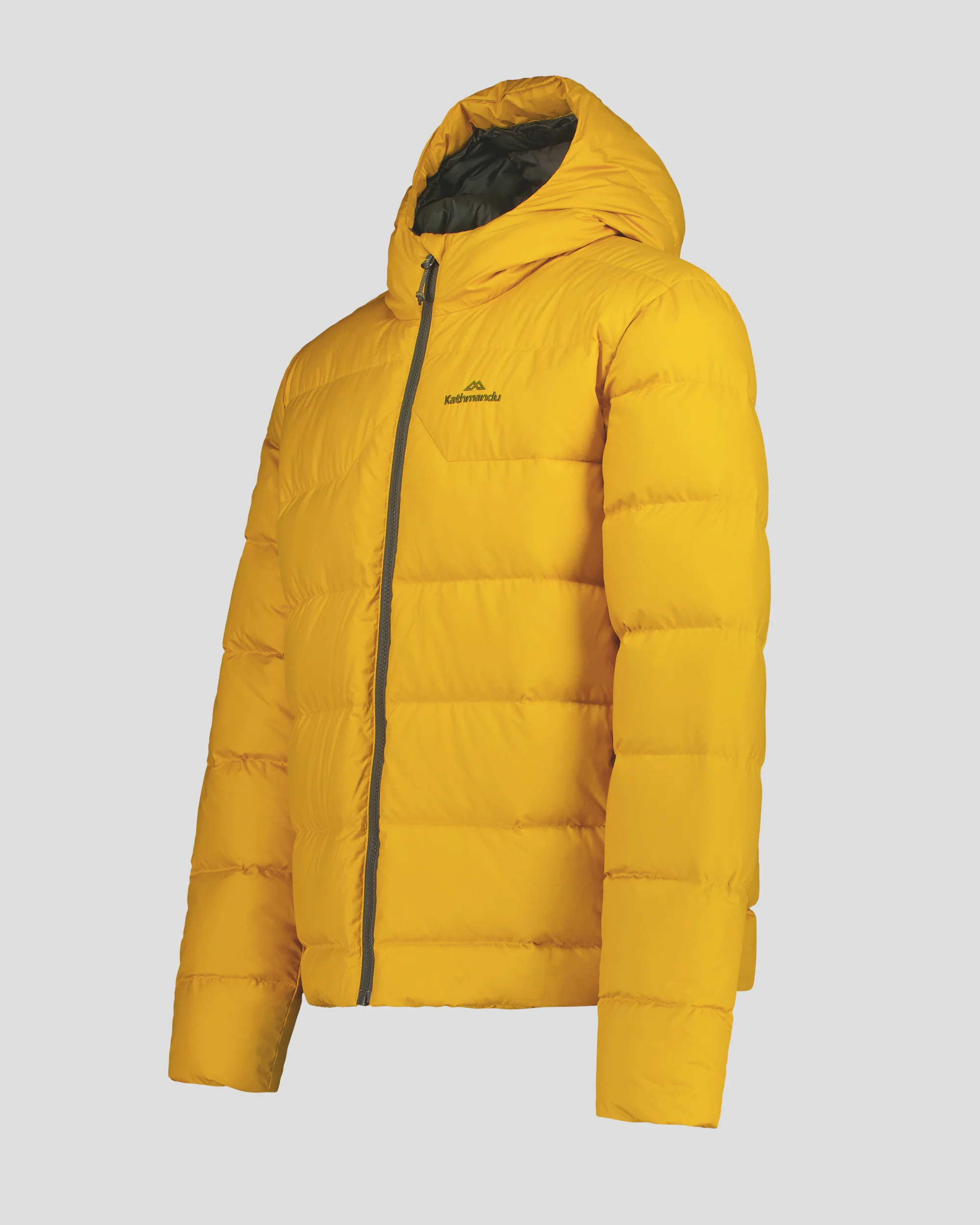 Men's Epiq Falcon Hooded Down Jacket - Mustard Yellow - Image 15