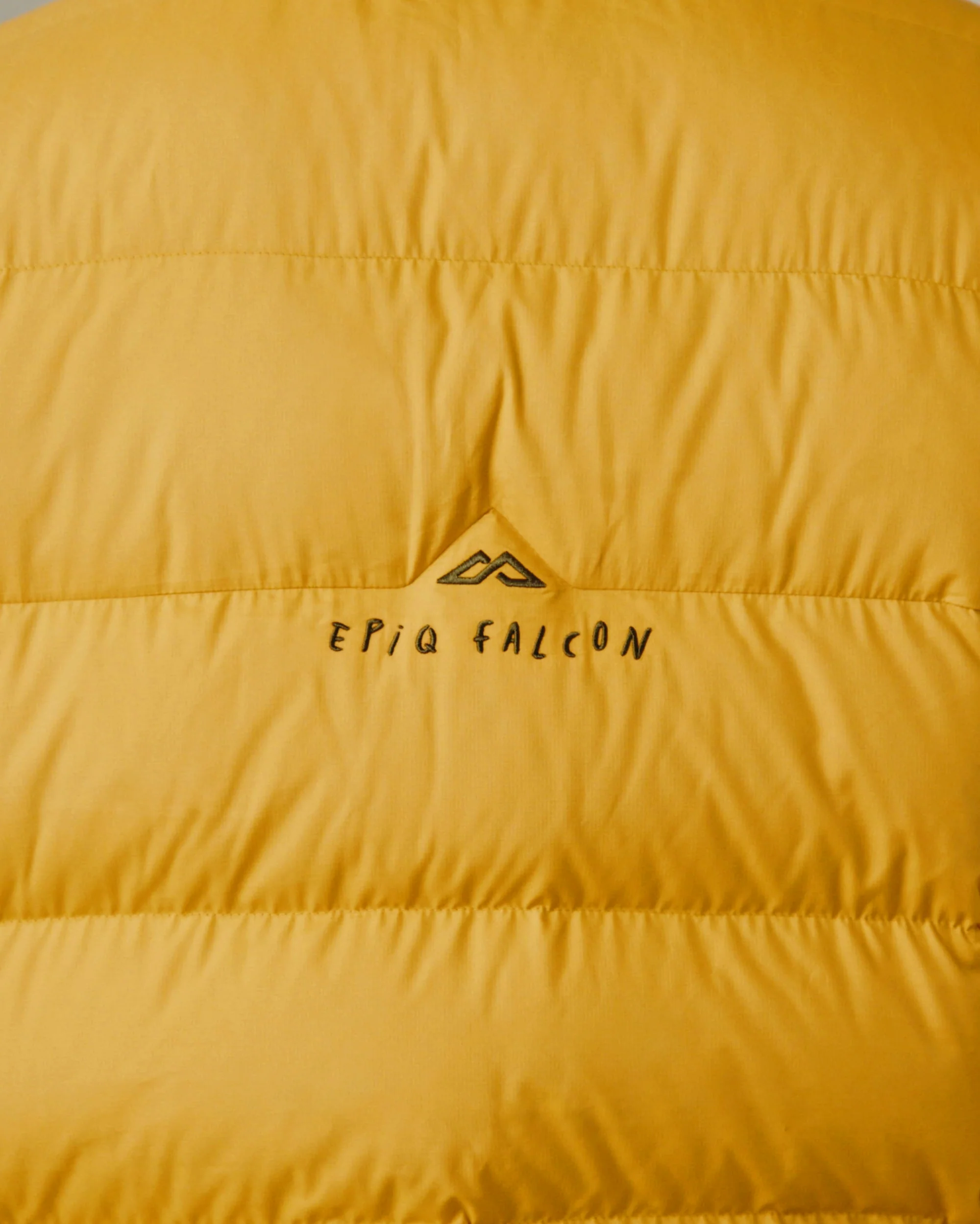 Men's Epiq Falcon Hooded Down Jacket - Mustard Yellow - Image 17
