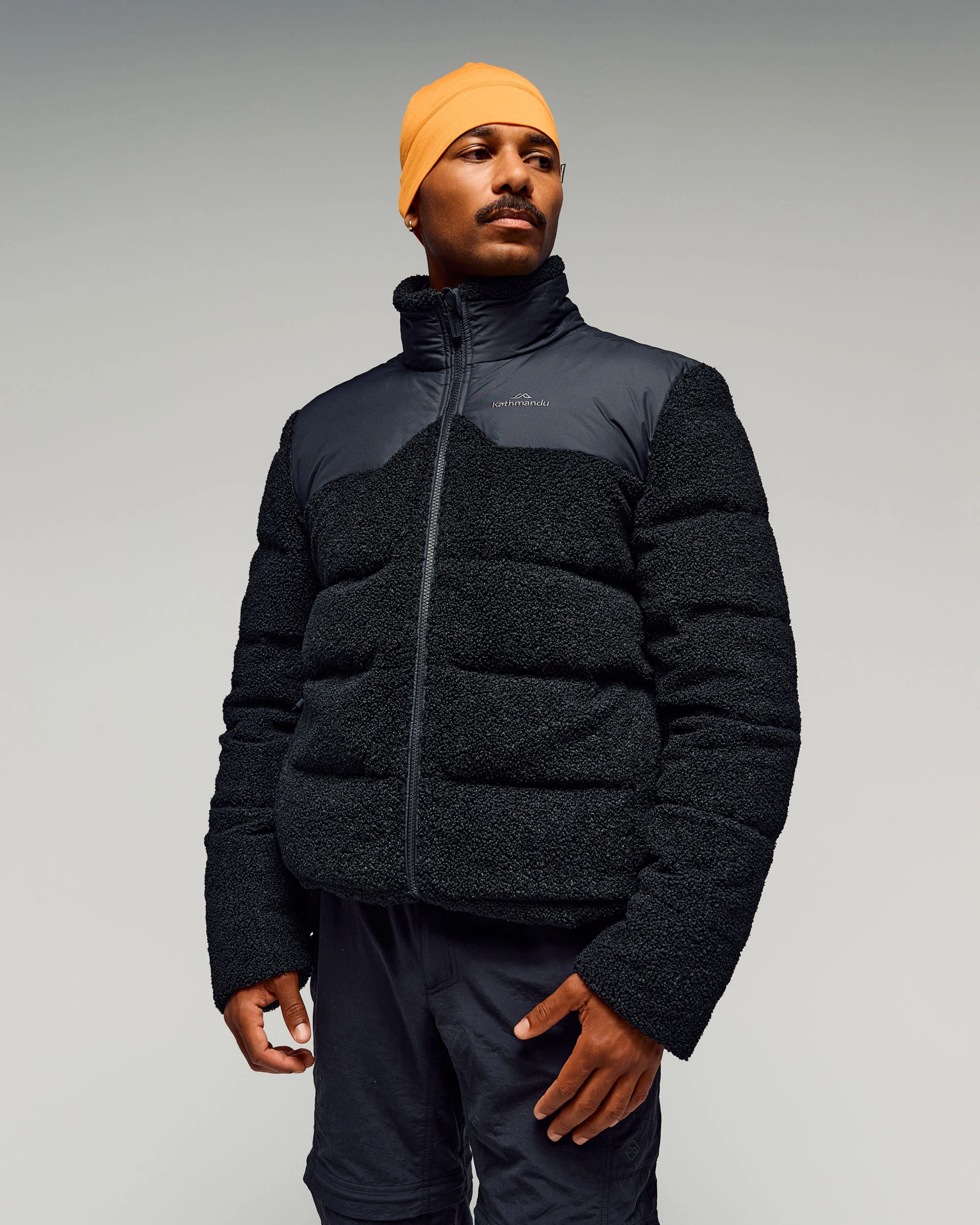 Men's Epiq Hybrid Fleece Jacket - Black Stingray