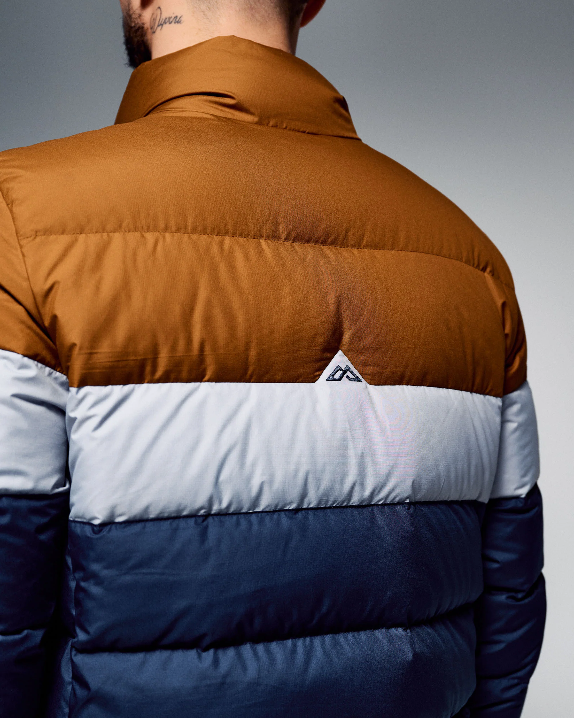 Men's Epiq Limited Down Jacket - Dark Saphire Block - Image 5