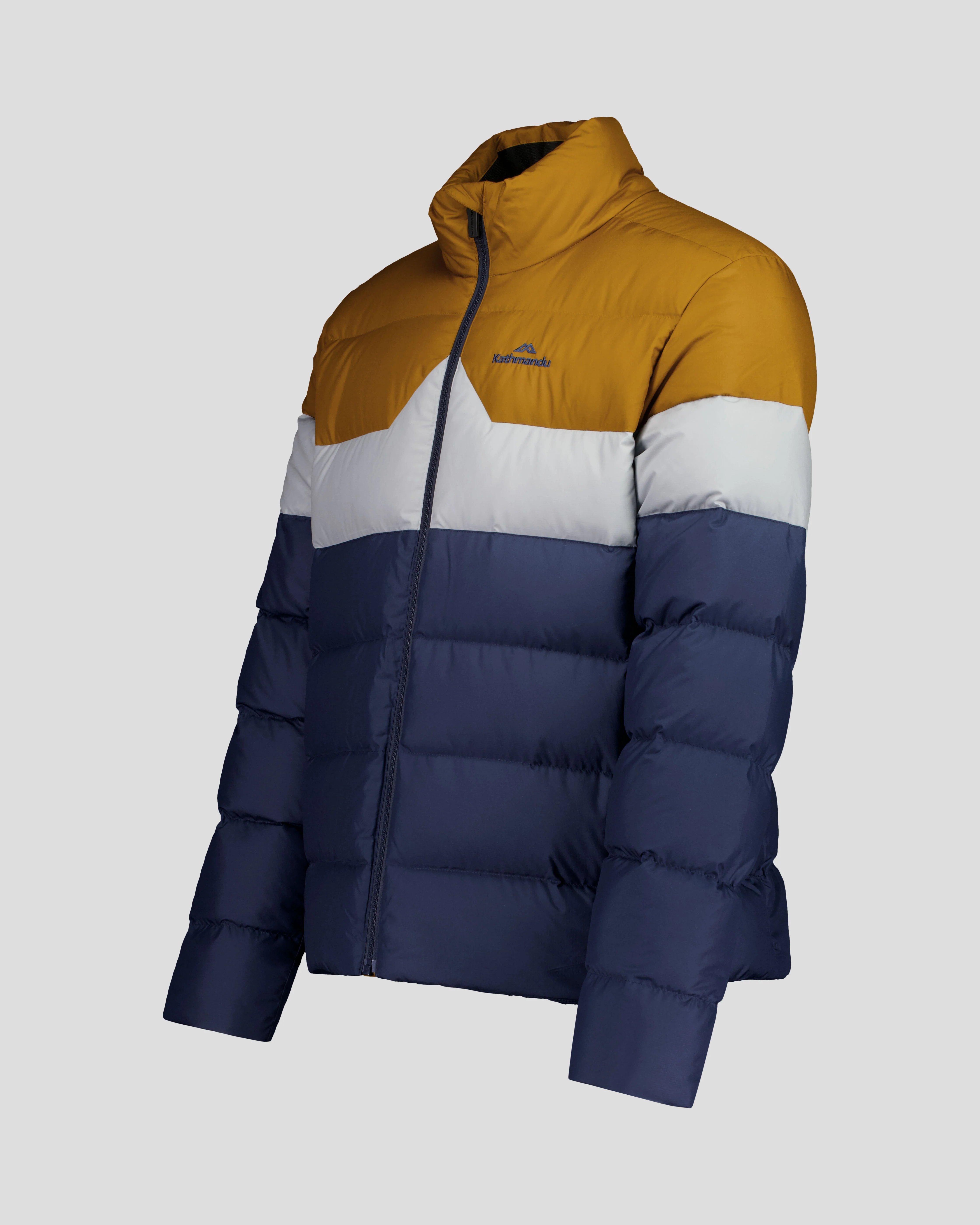 Men's Epiq Limited Down Jacket - Dark Saphire Block - Image 8