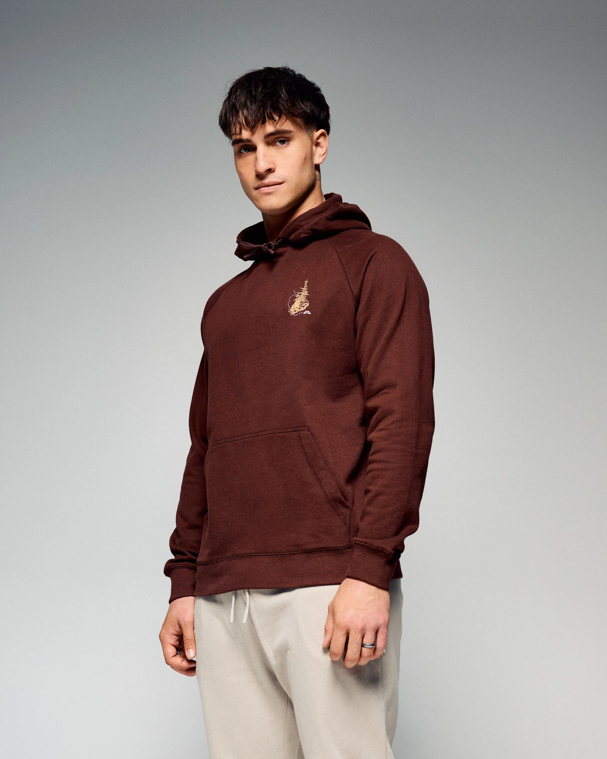 Men's On The Trail Hoodie - Cocoa
