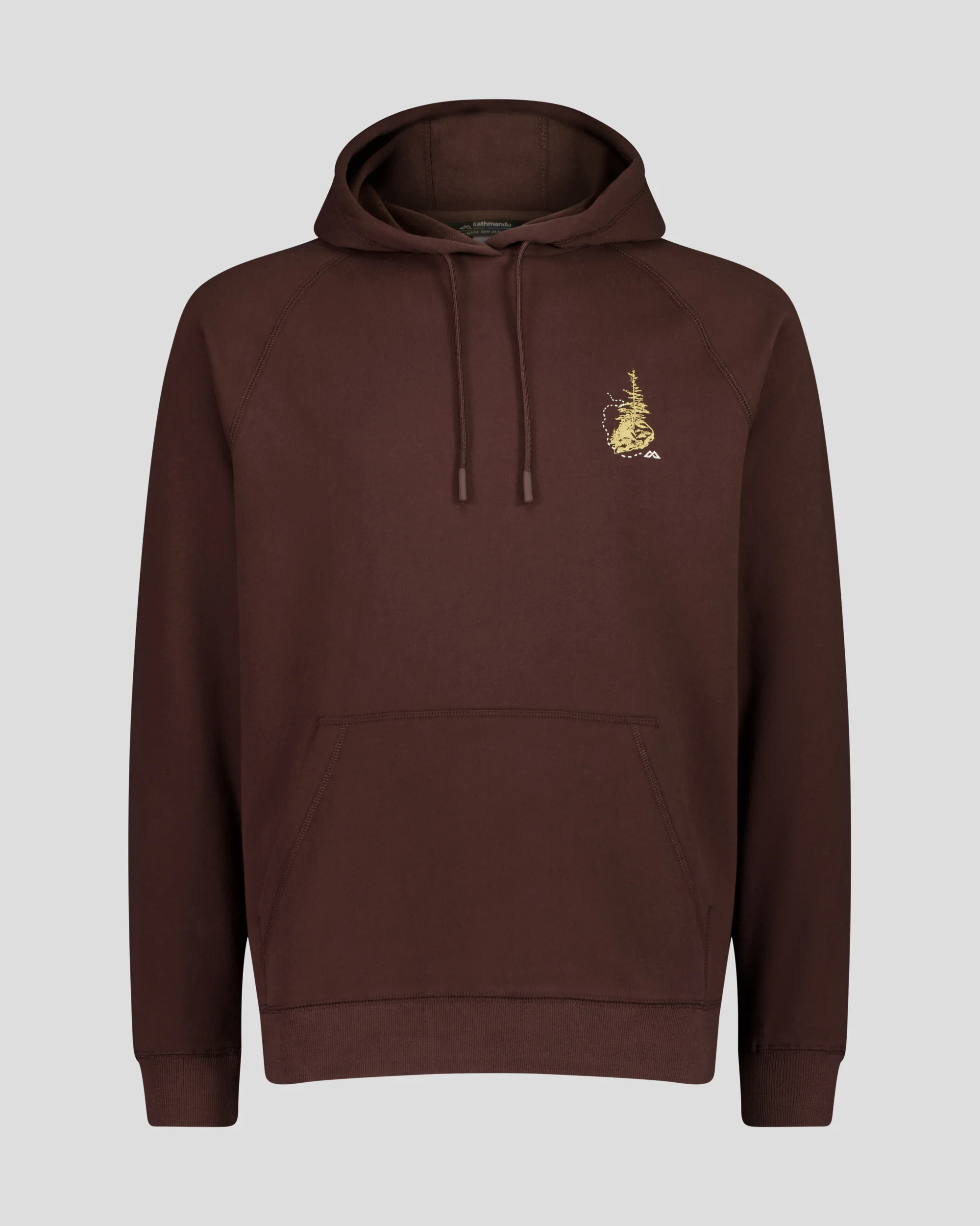 Men's On The Trail Hoodie - Cocoa - Image 5