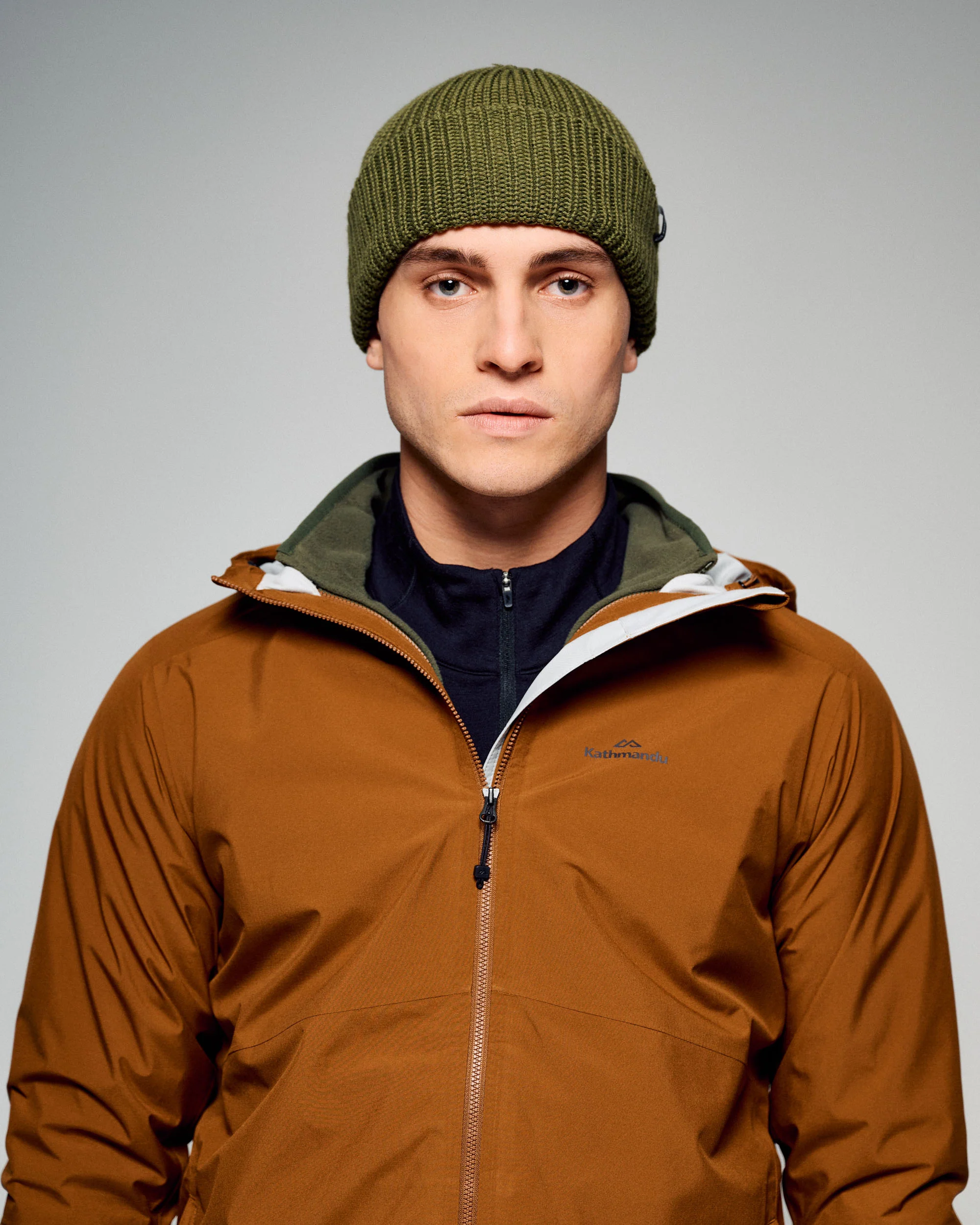 Men's Trailhead 3in1 Rain Hooded Jacket - Bark - Image 6