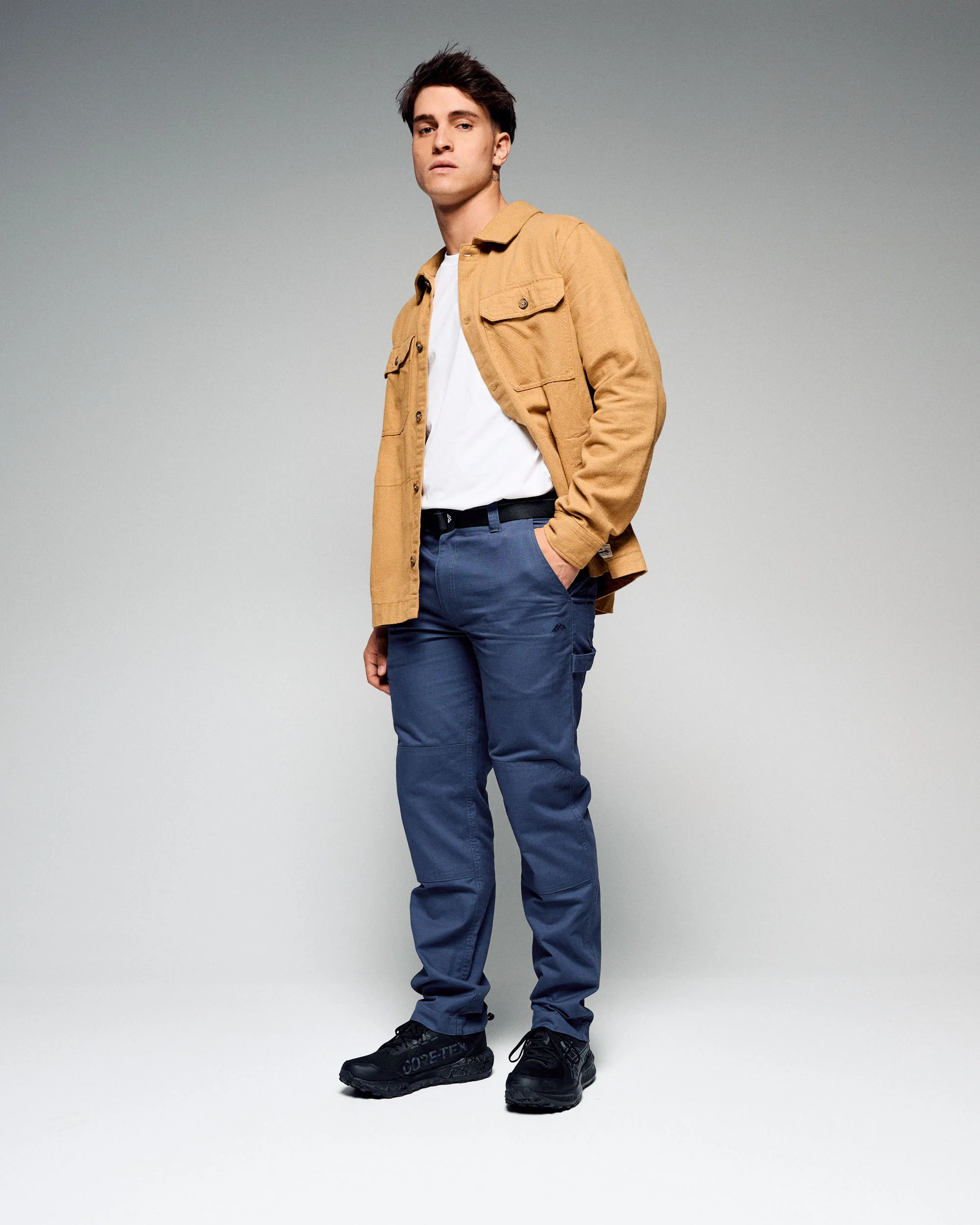 Men's Weekend Cotton Pants  -  Mid Navy