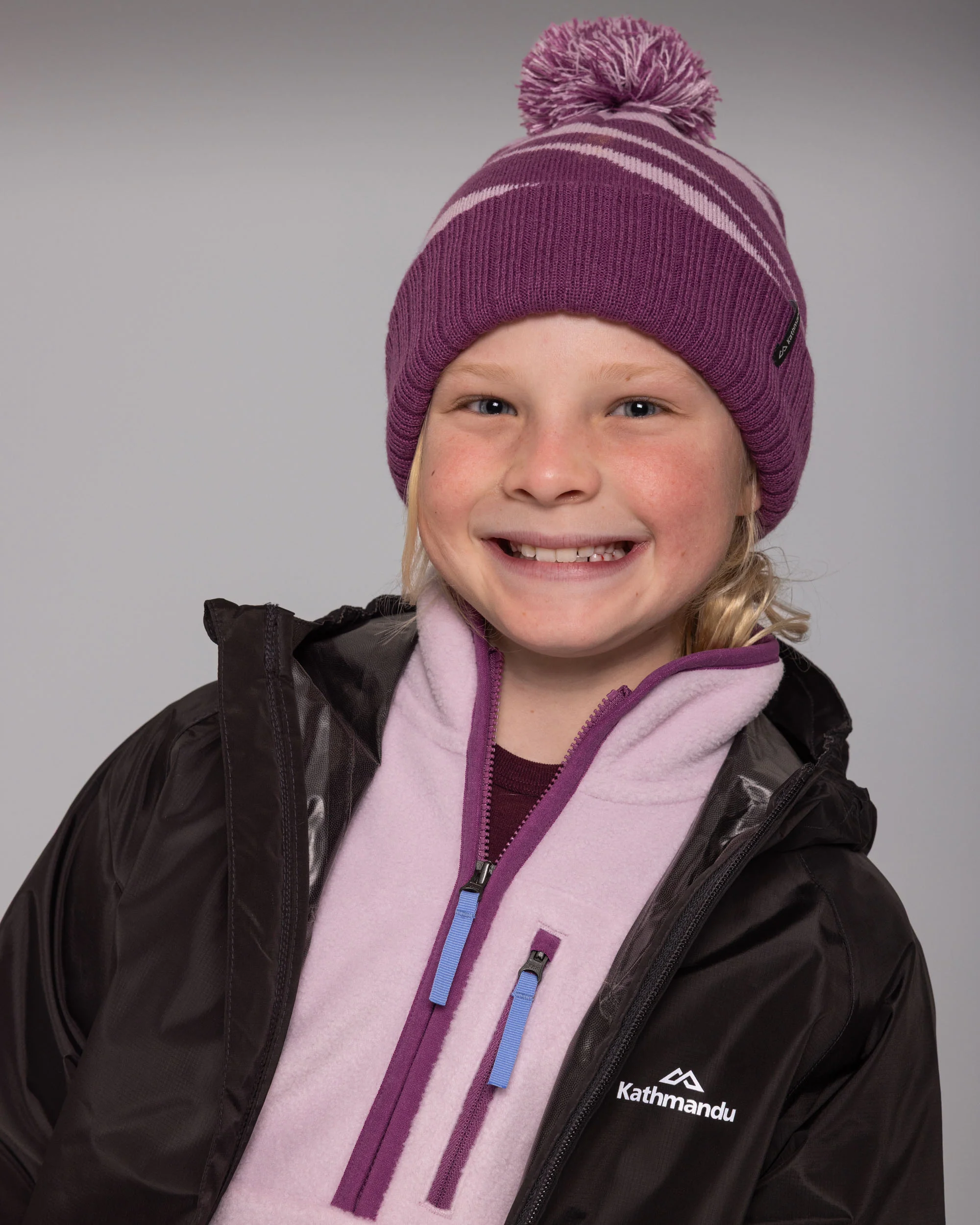 Kids' Pocket-it 2L Rain Jacket v4 - Black - Image 3