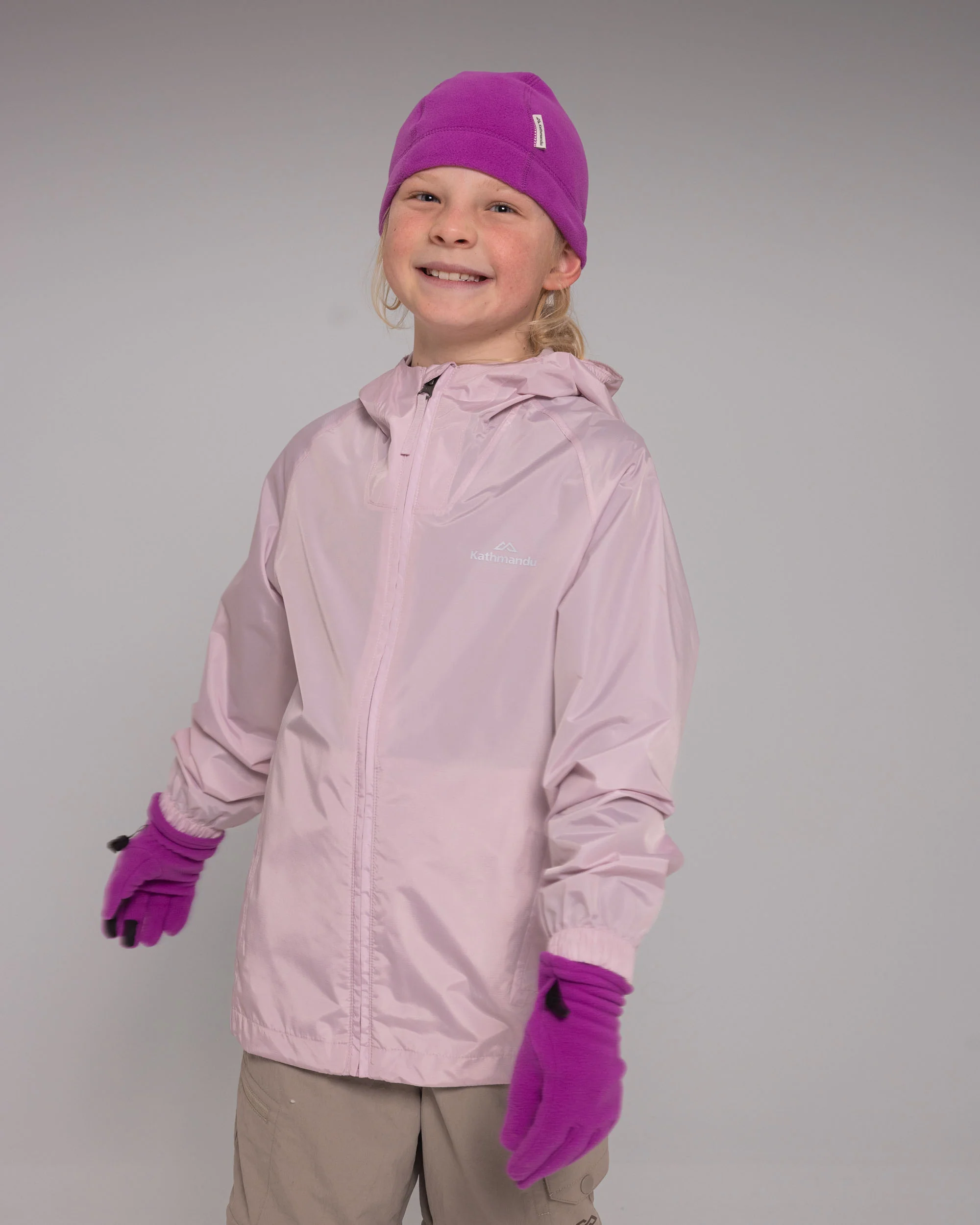 Kids' Pocket-it 2L Rain Jacket v4 - Stardust - Image 2