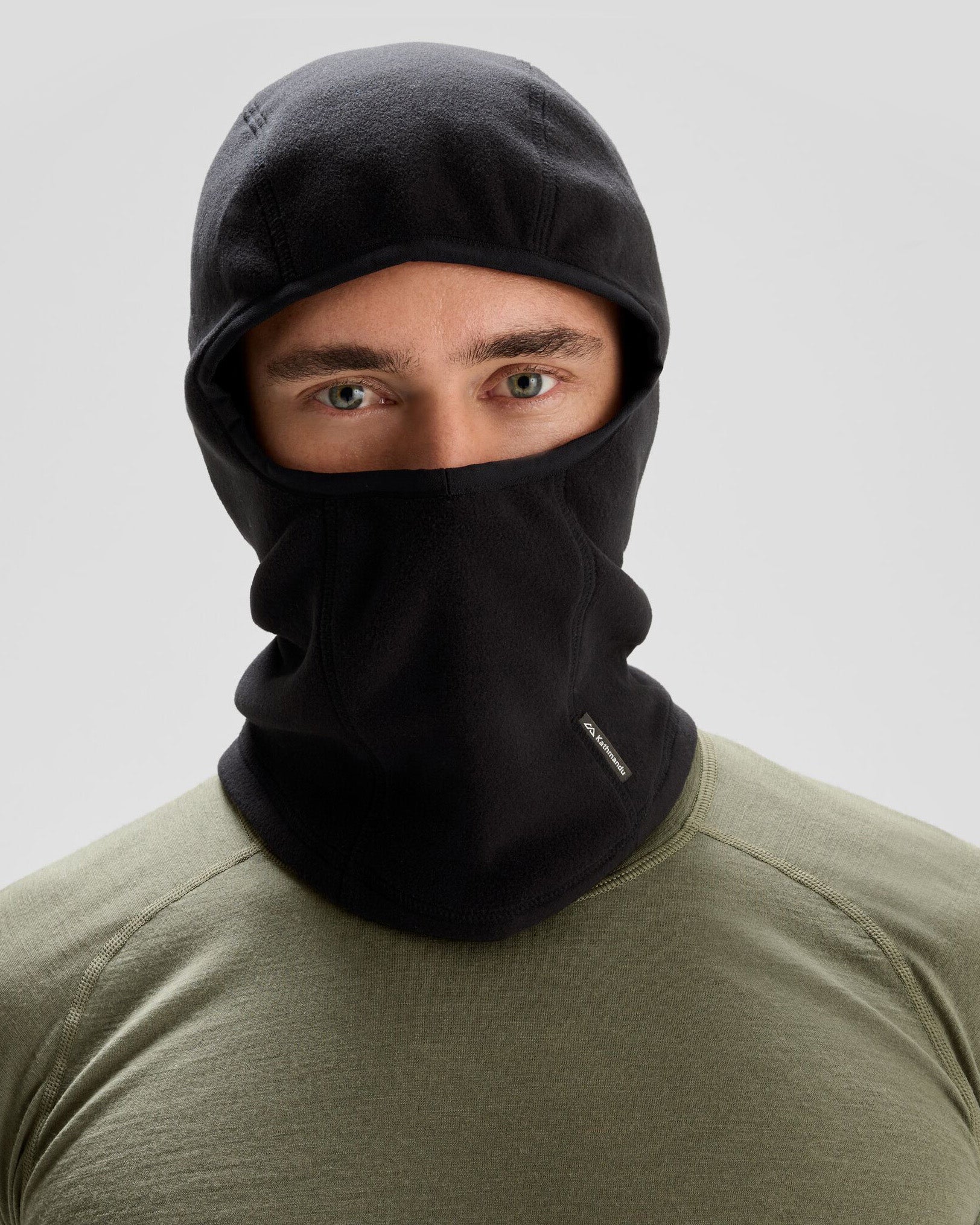 Ridge 100 PrimaLoft® Bio Fleece Balaclava - Black - Image 2