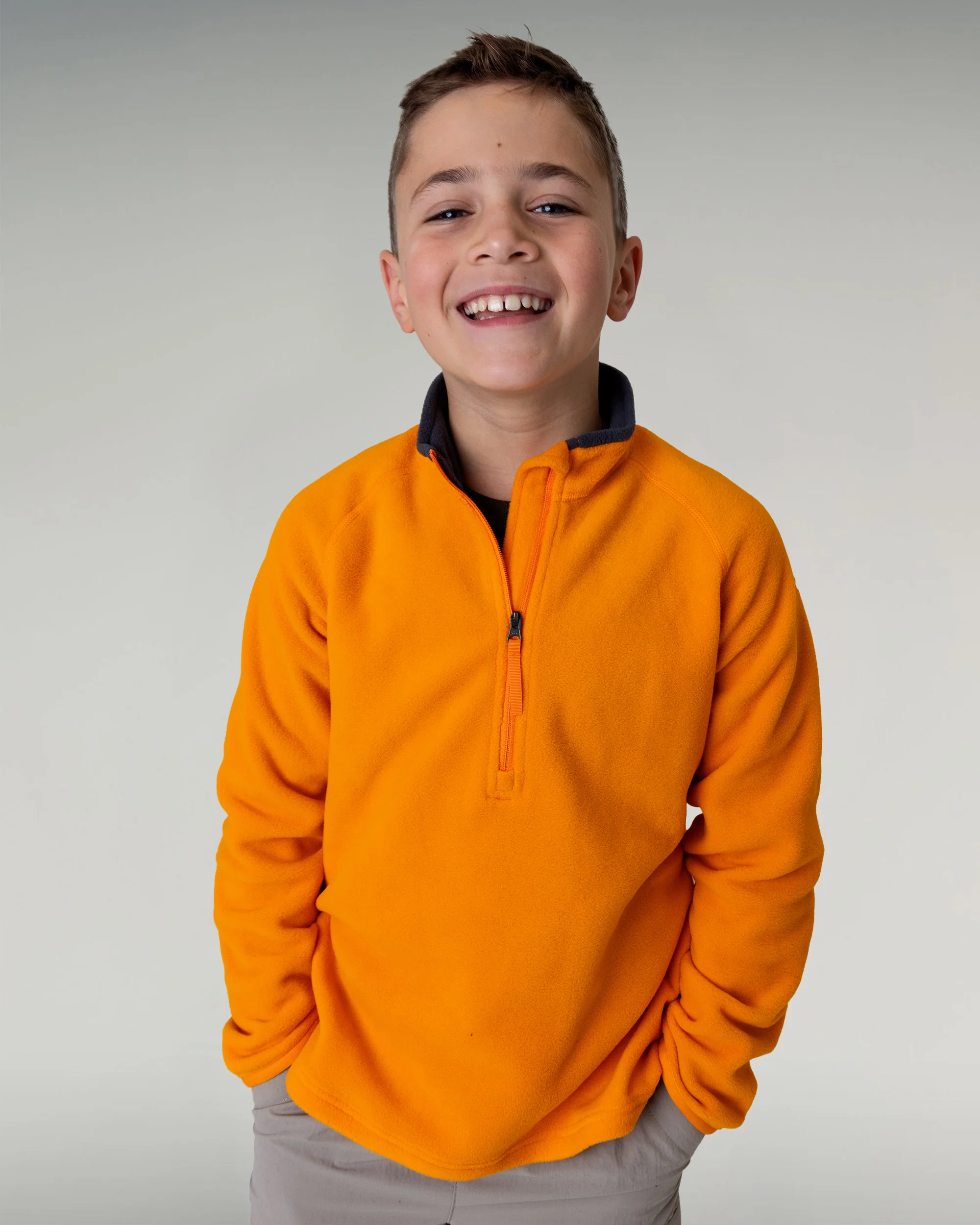 Kids' Ridge 100 Primaloft Pullover - Magma