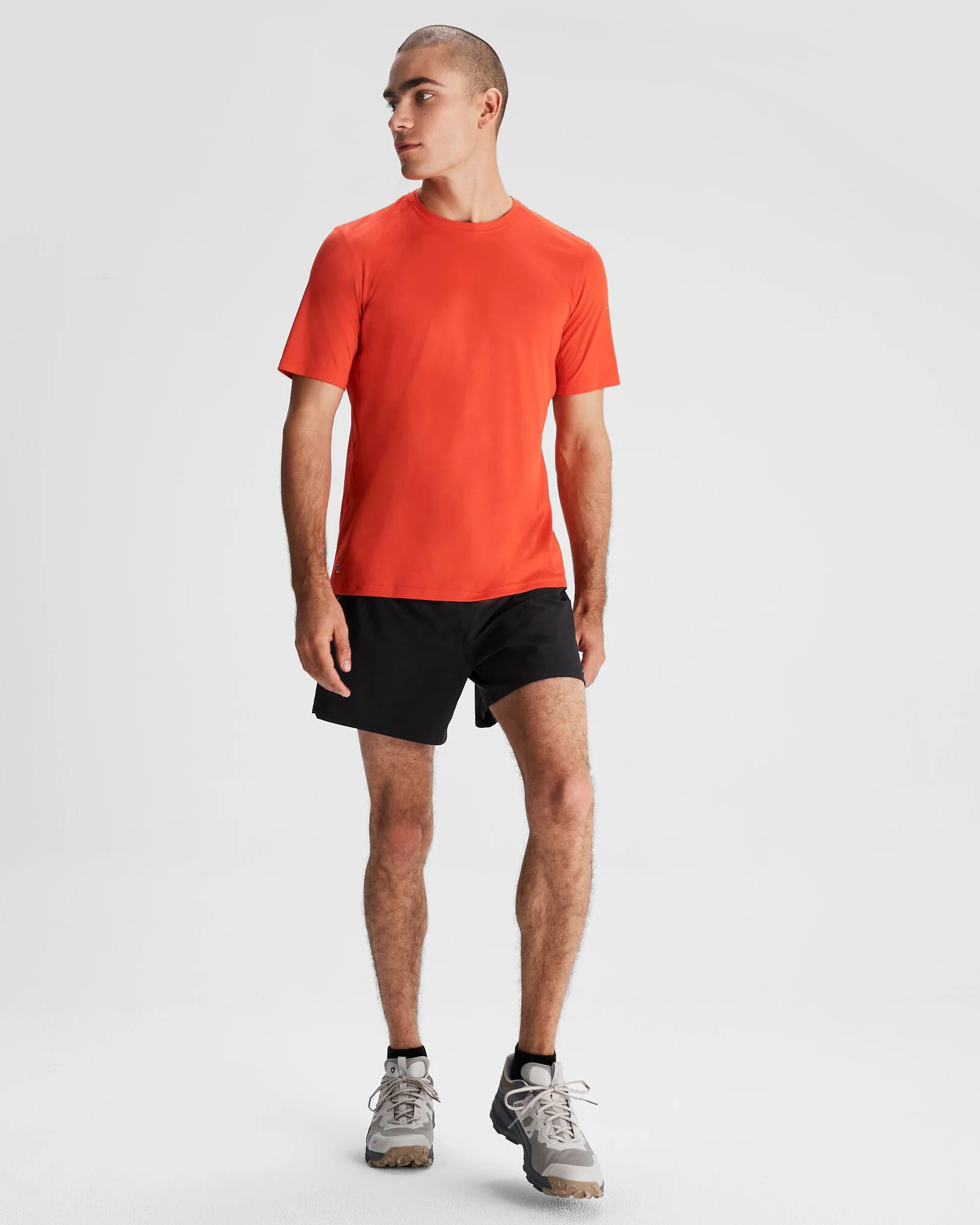 Men's Seeker T-shirt - Hut Orange - Image 2