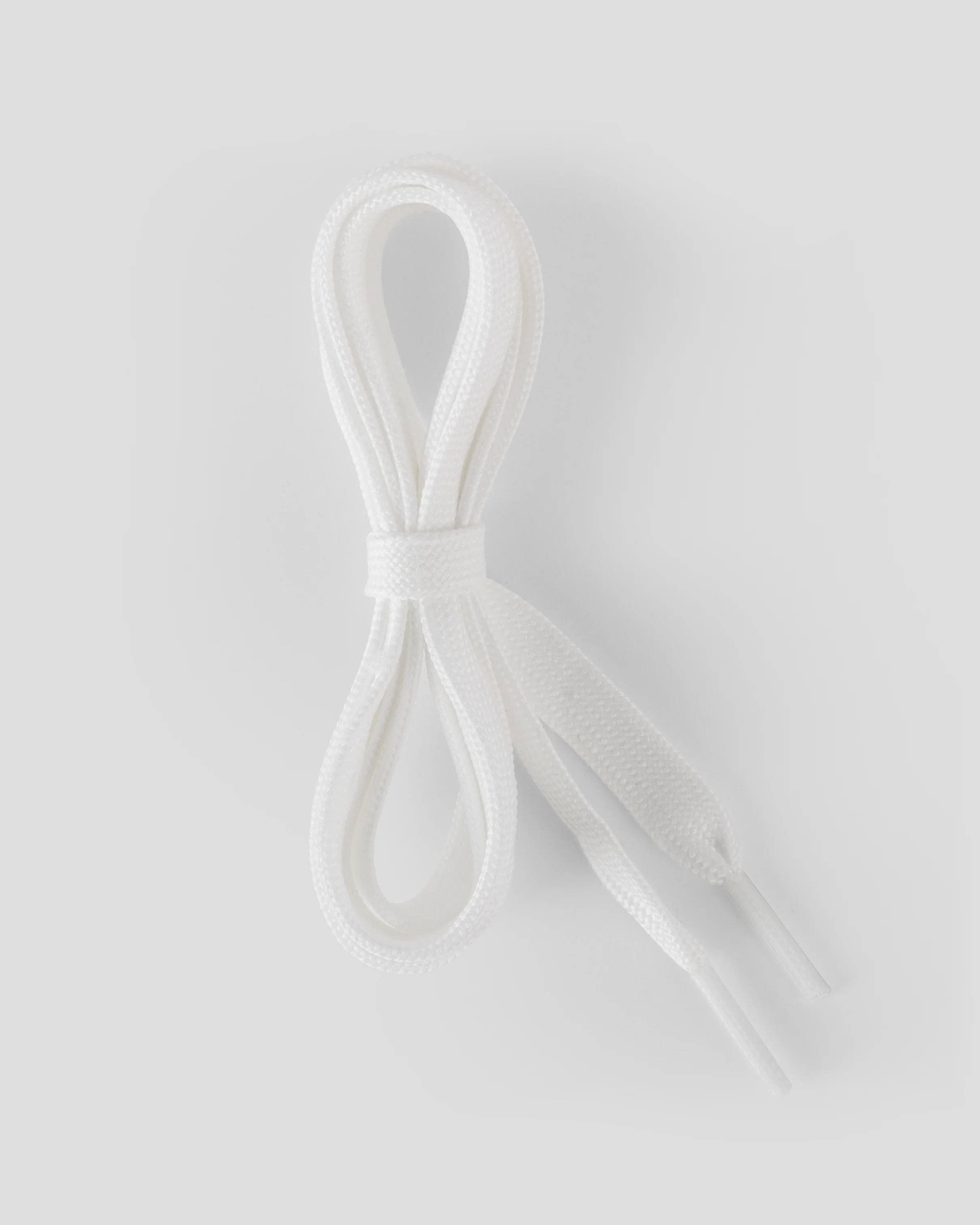 Spare Shoe Flat Laces - White
