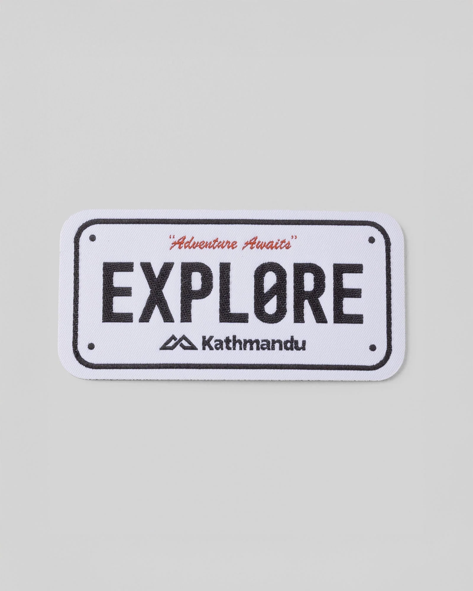 Trailhead Badge - Expression - EXPLORE Number Plate - Image 2