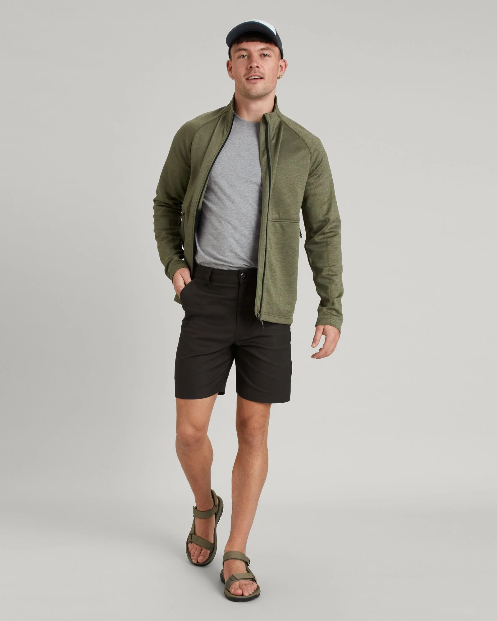 Men's Vander LT Shorts - Dark Moss
