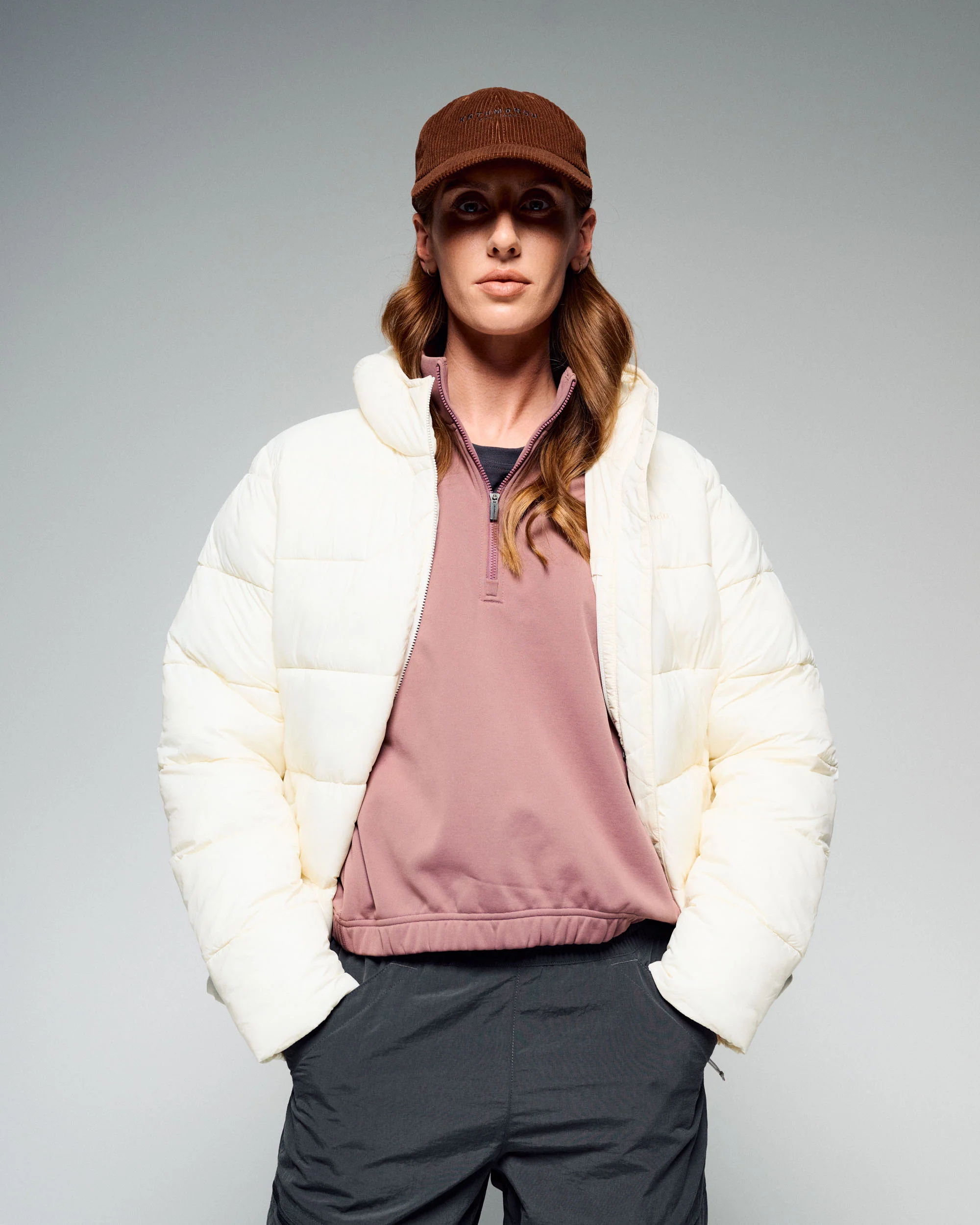 Women's Core Insulated Hooded Jacket - Natural - Image 2
