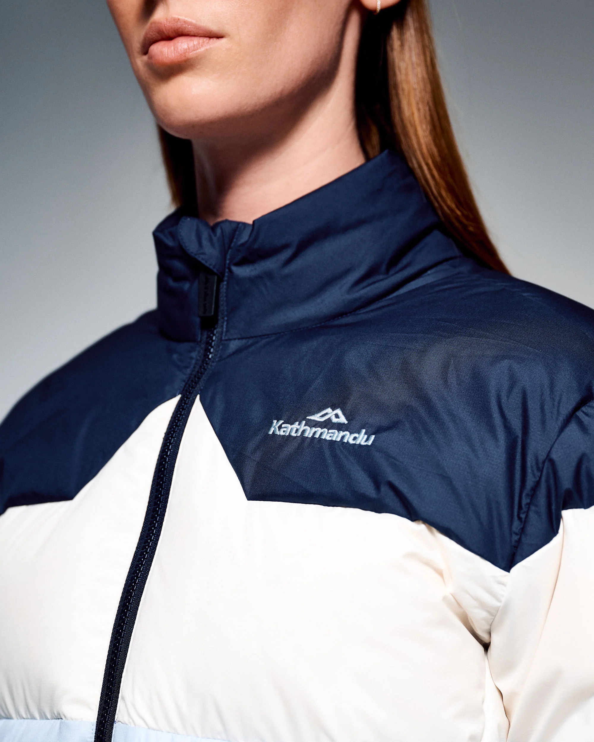 Women's Epiq Limited Down Jacket - Tech Blue Block - Image 3