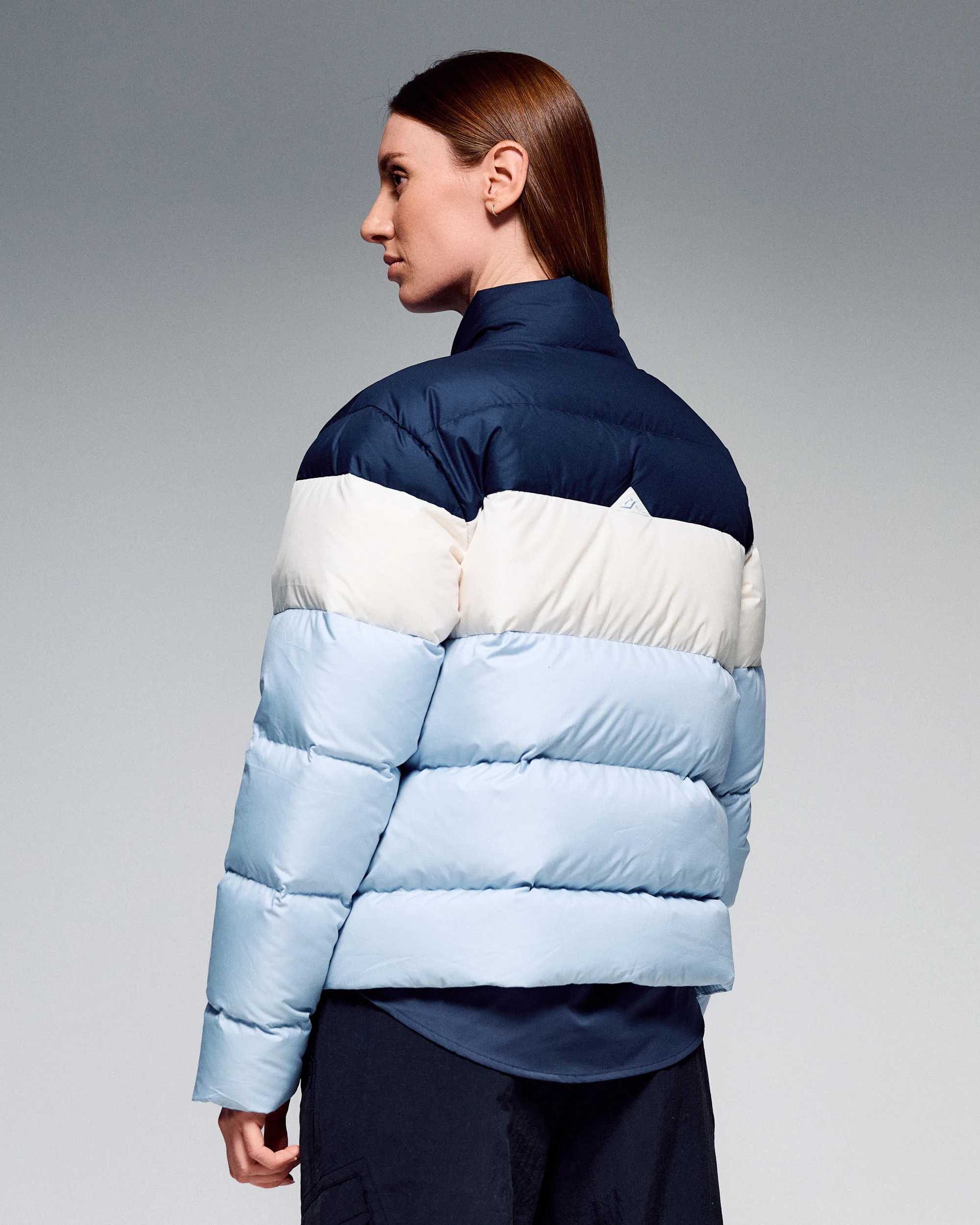 Women's Epiq Limited Down Jacket - Tech Blue Block - Image 7