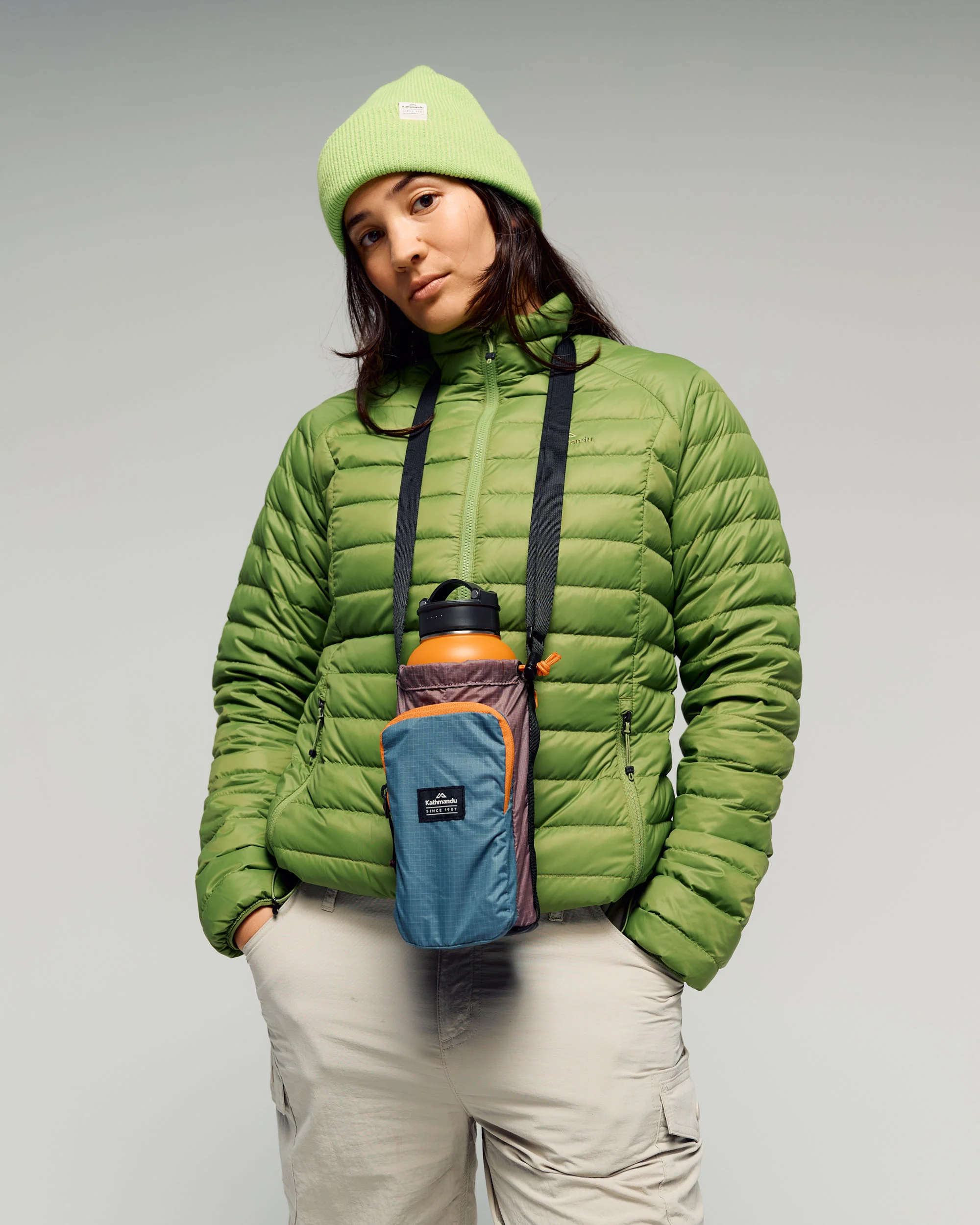 Women's Heli Down Jacket v4 - Verde