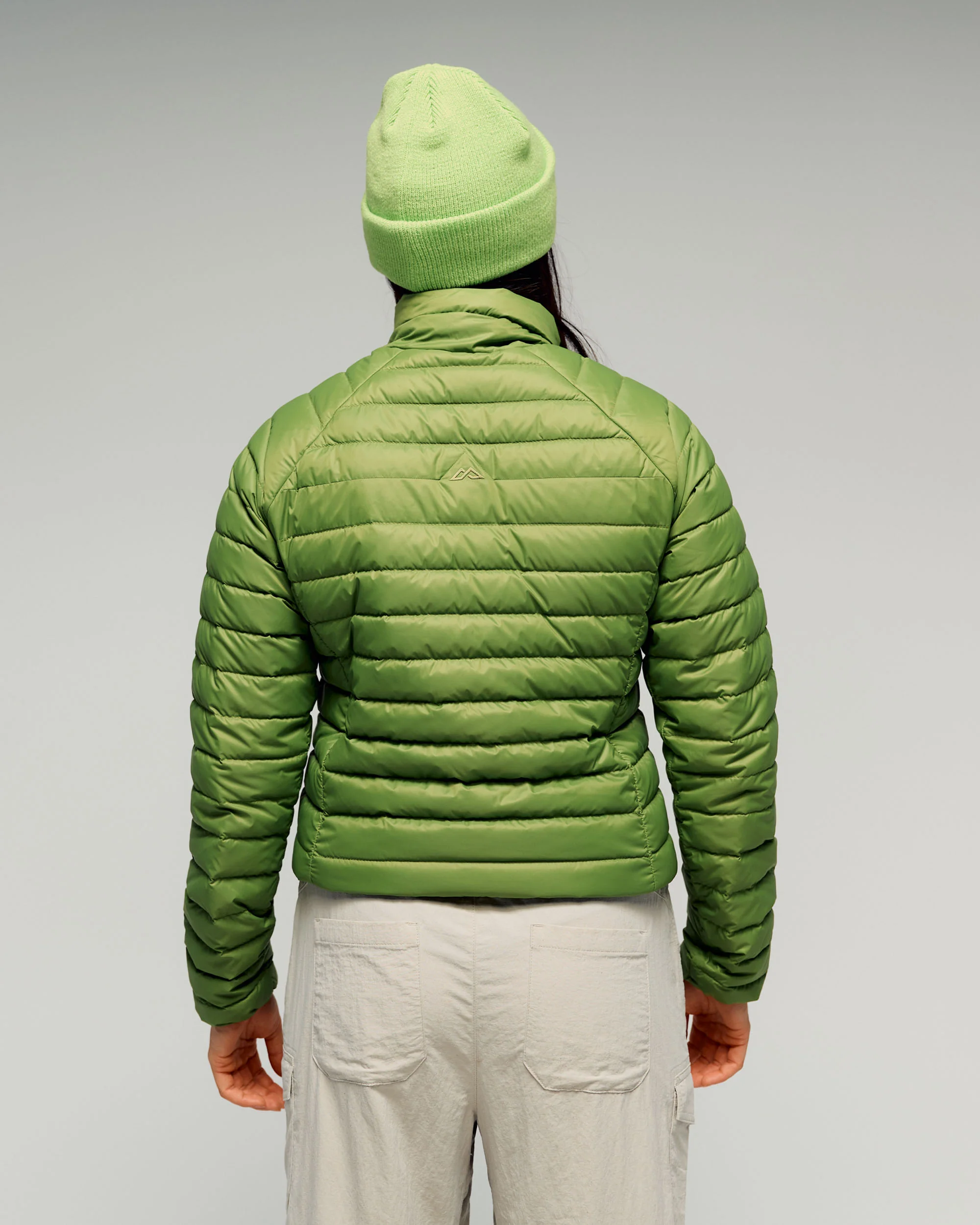 Women's Heli Down Jacket v4 - Verde - Image 3