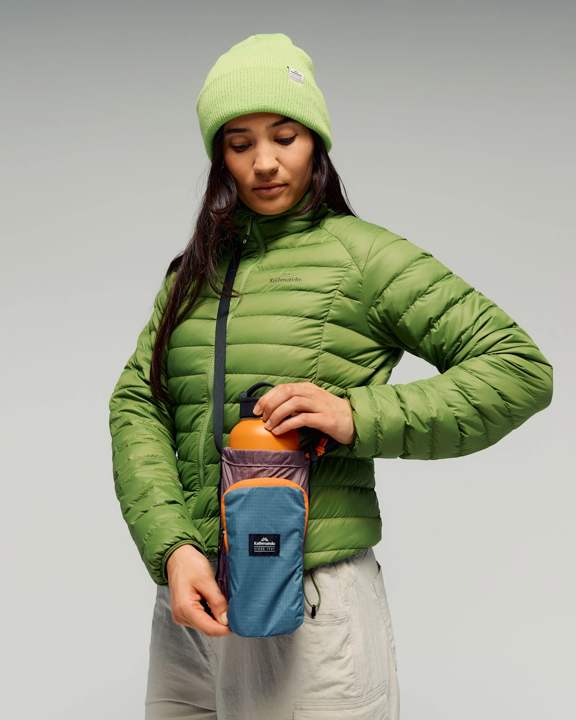 Women's Heli Down Jacket v4 - Verde - Image 6