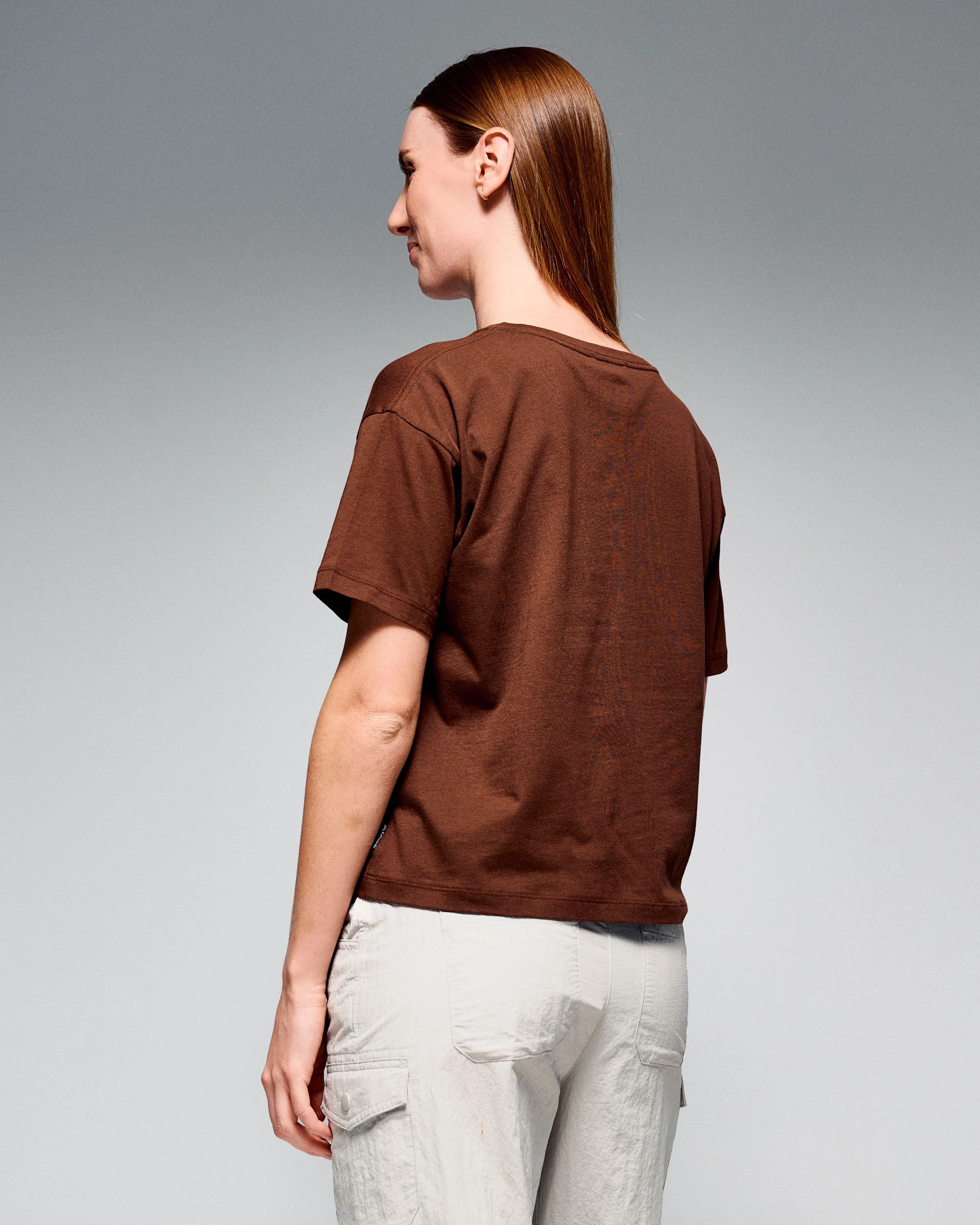 Women's Lizard Organic Cotton T-Shirt - Cocoa - Image 4