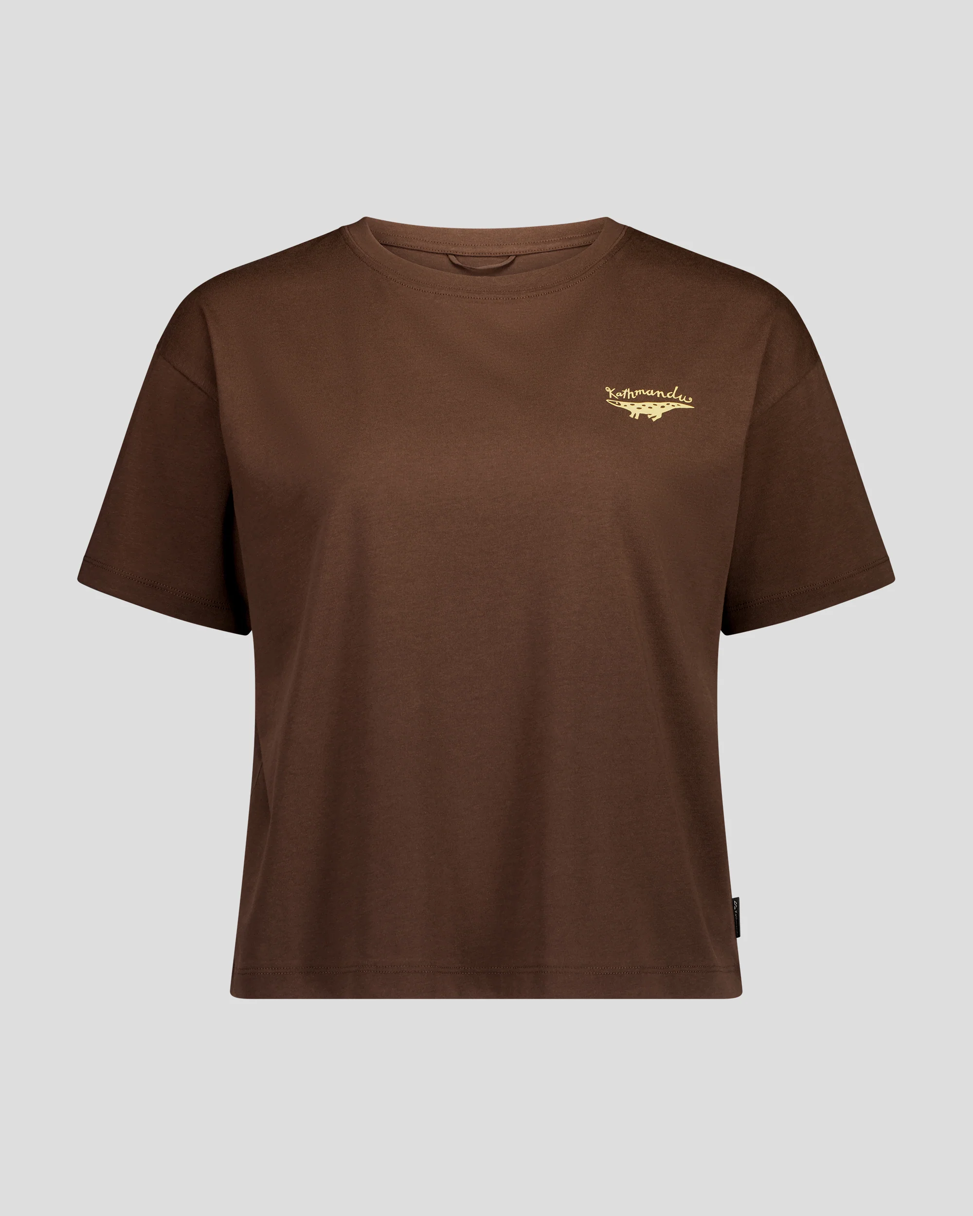 Women's Lizard Organic Cotton T-Shirt - Cocoa - Image 5