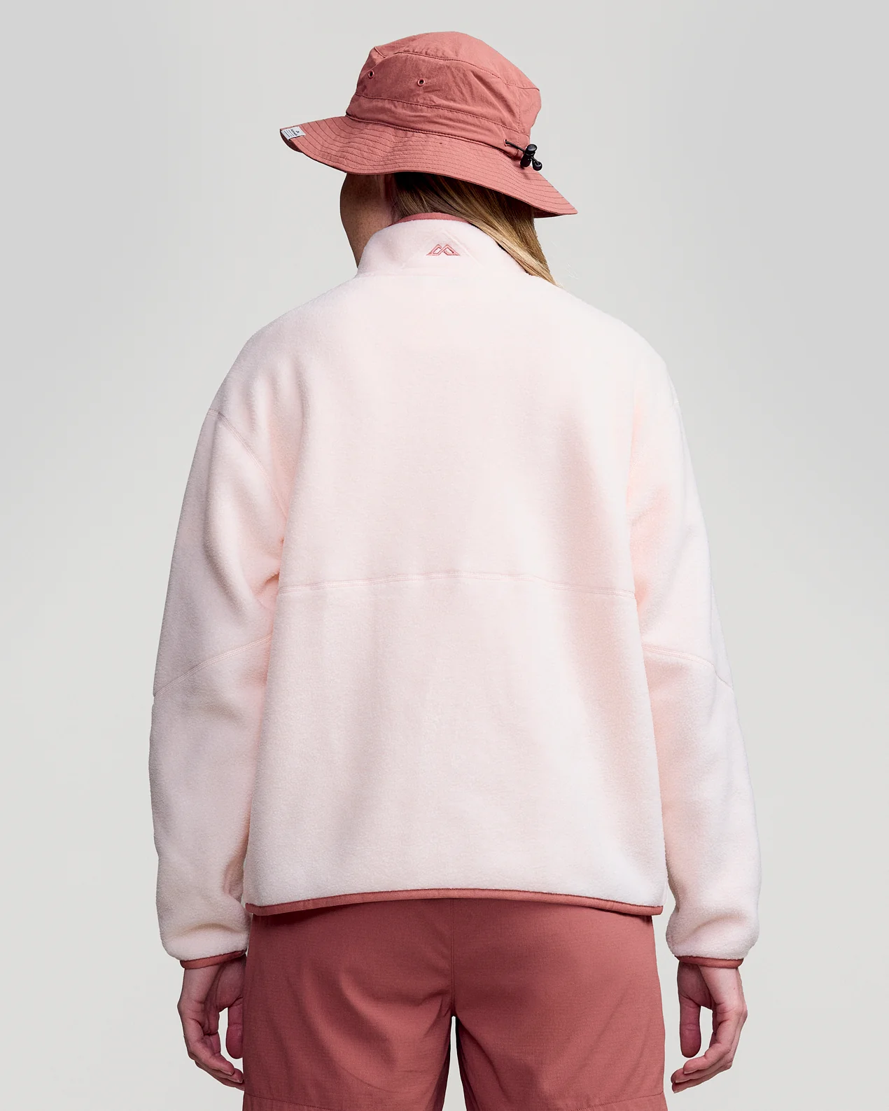 Women's Trailhead Fleece 1/4 Zip Pullover - Peachy - Image 9